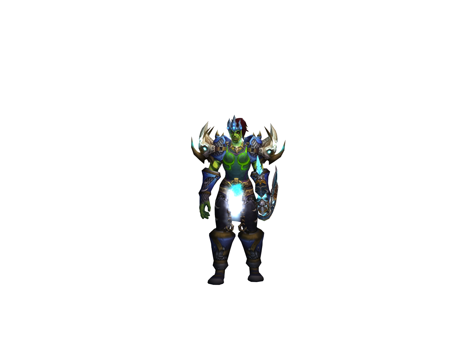 Blackes 3D character render