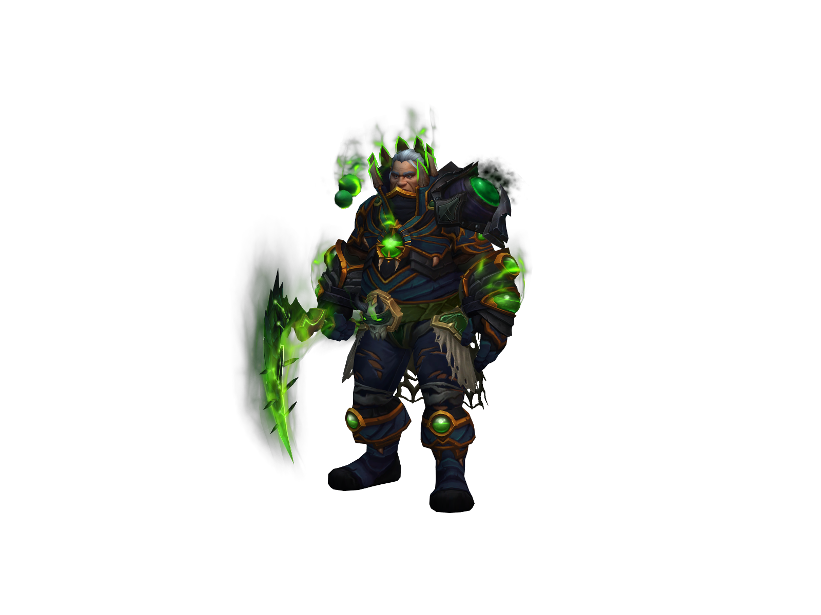 Wørhex 3D character render