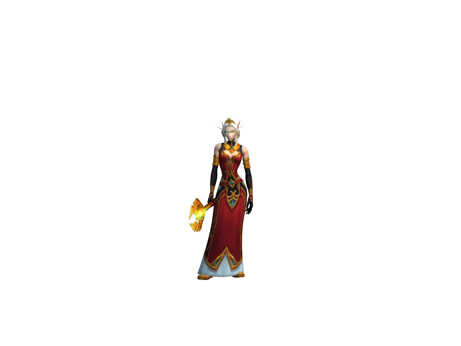Anásteria 3D character render