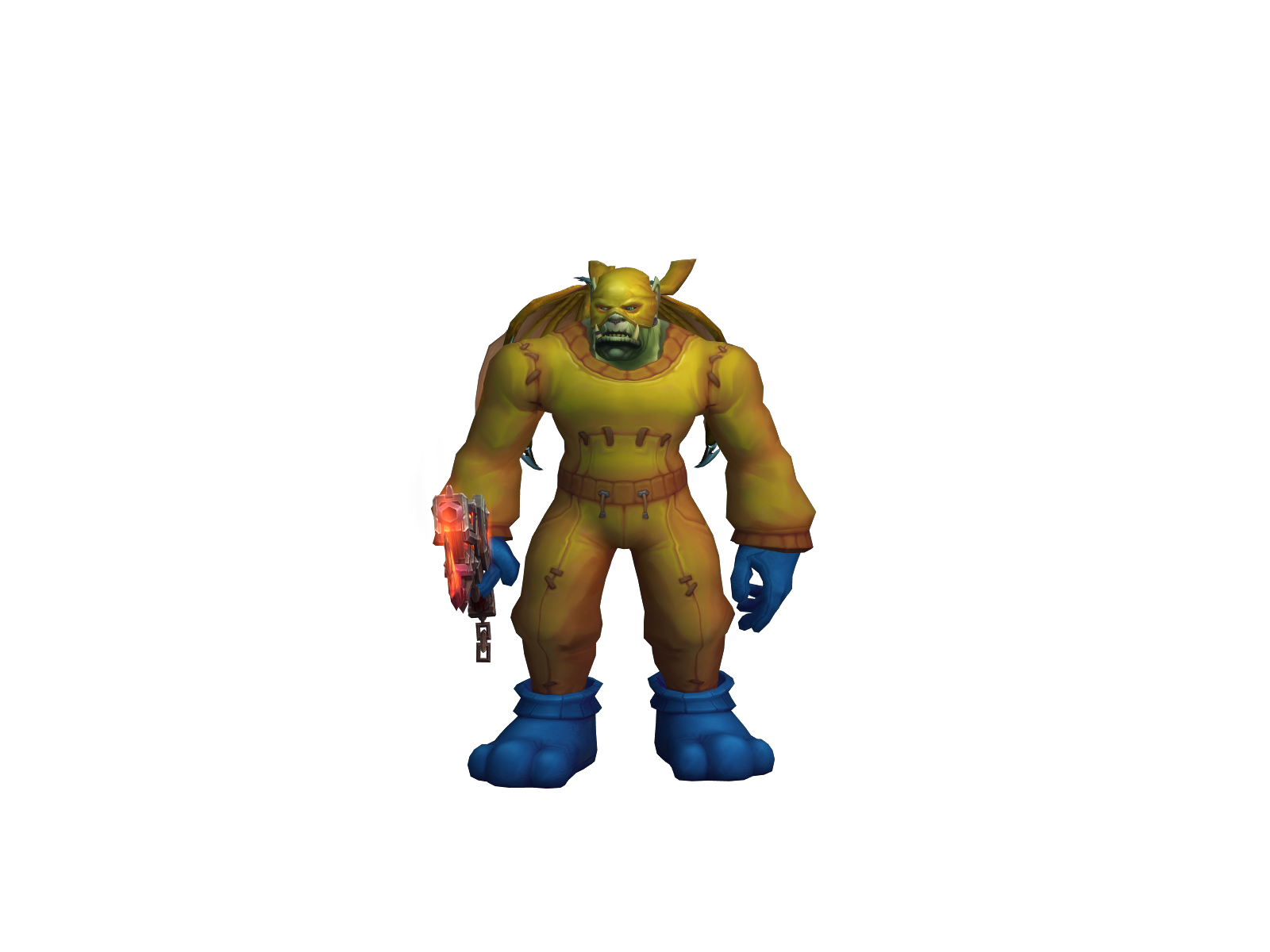 Ogagar 3D character render