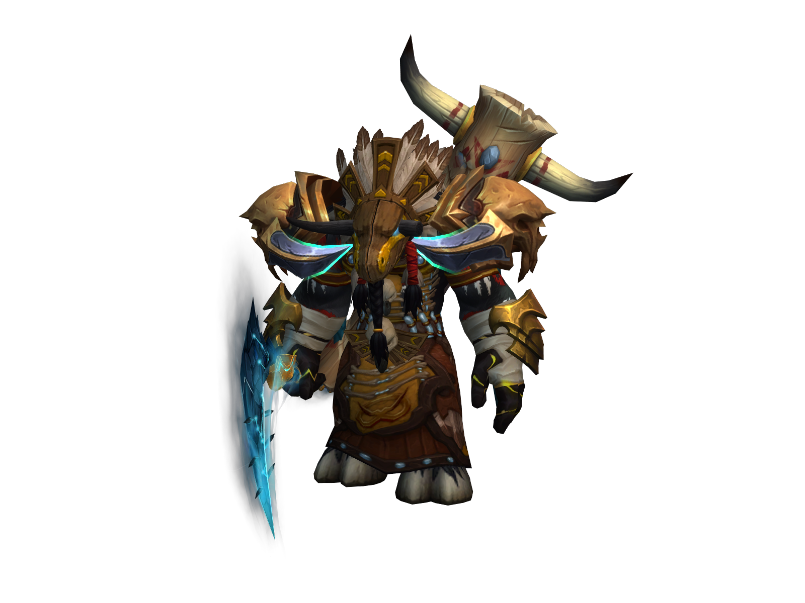 Feralol 3D character render