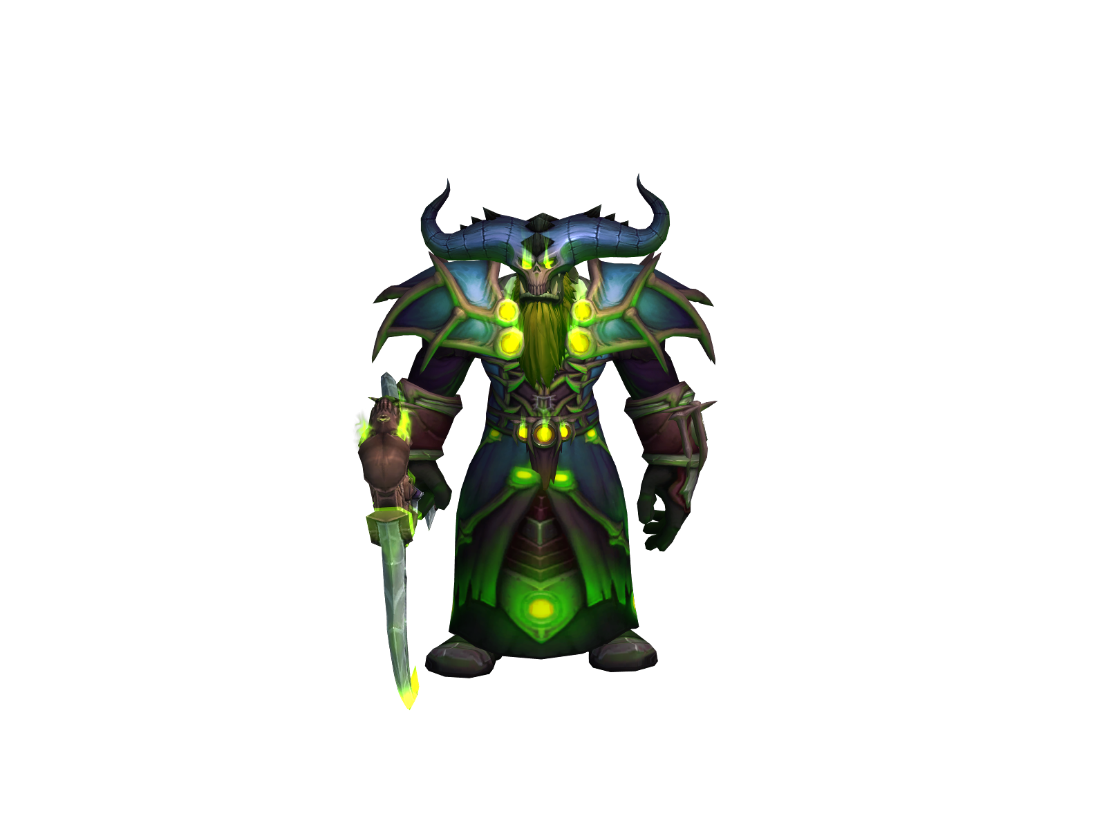 Ostegoth 3D character render