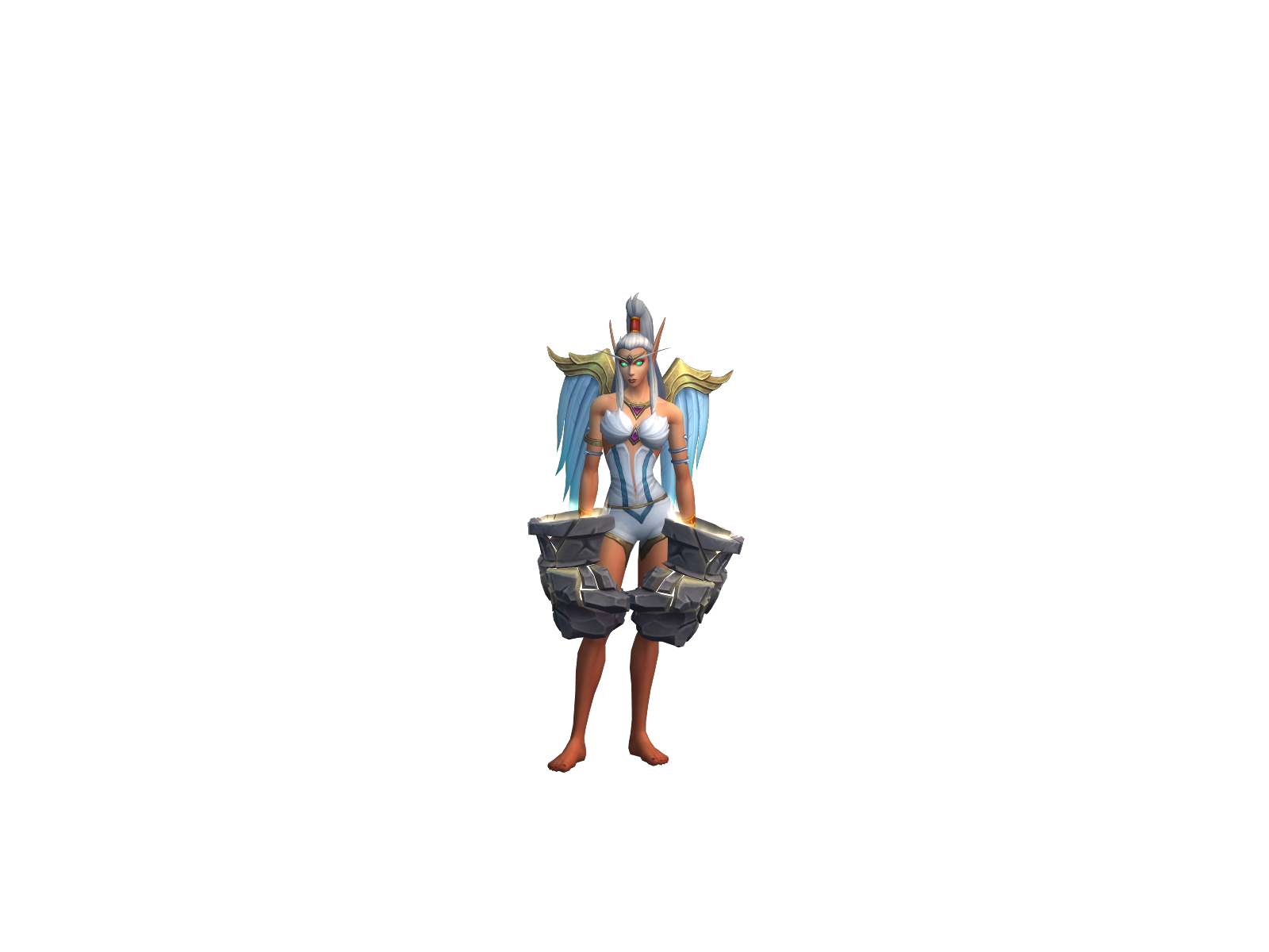 Namelessmist 3D character render