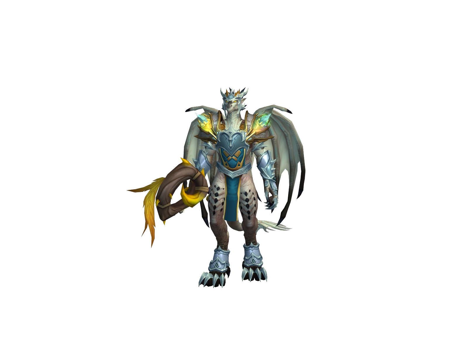 Igniscale 3D character render
