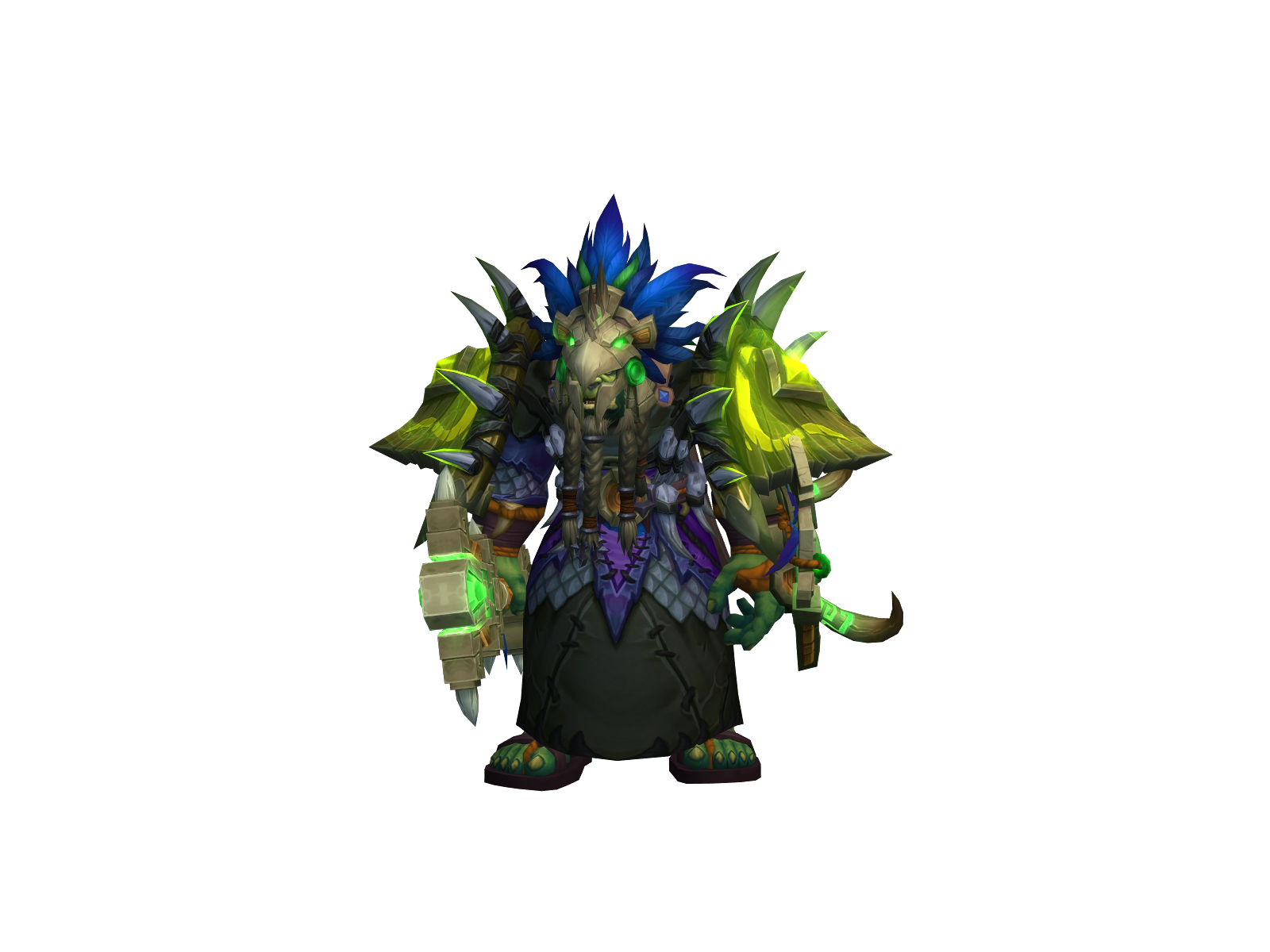 Monkeygif 3D character render