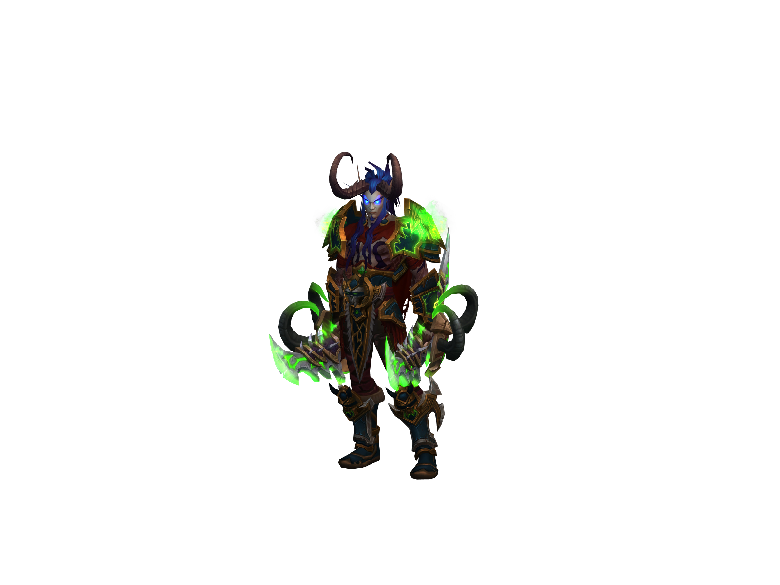 Azaziraphale 3D character render