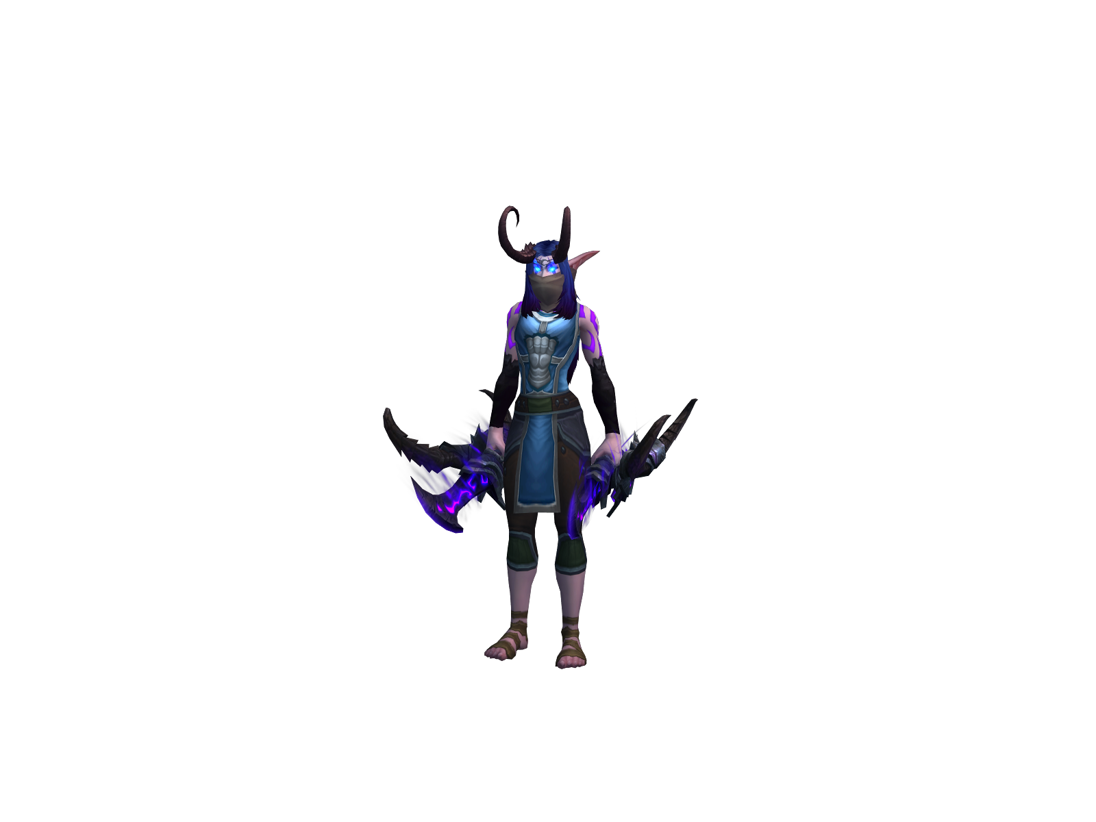 Nyxreign 3D character render