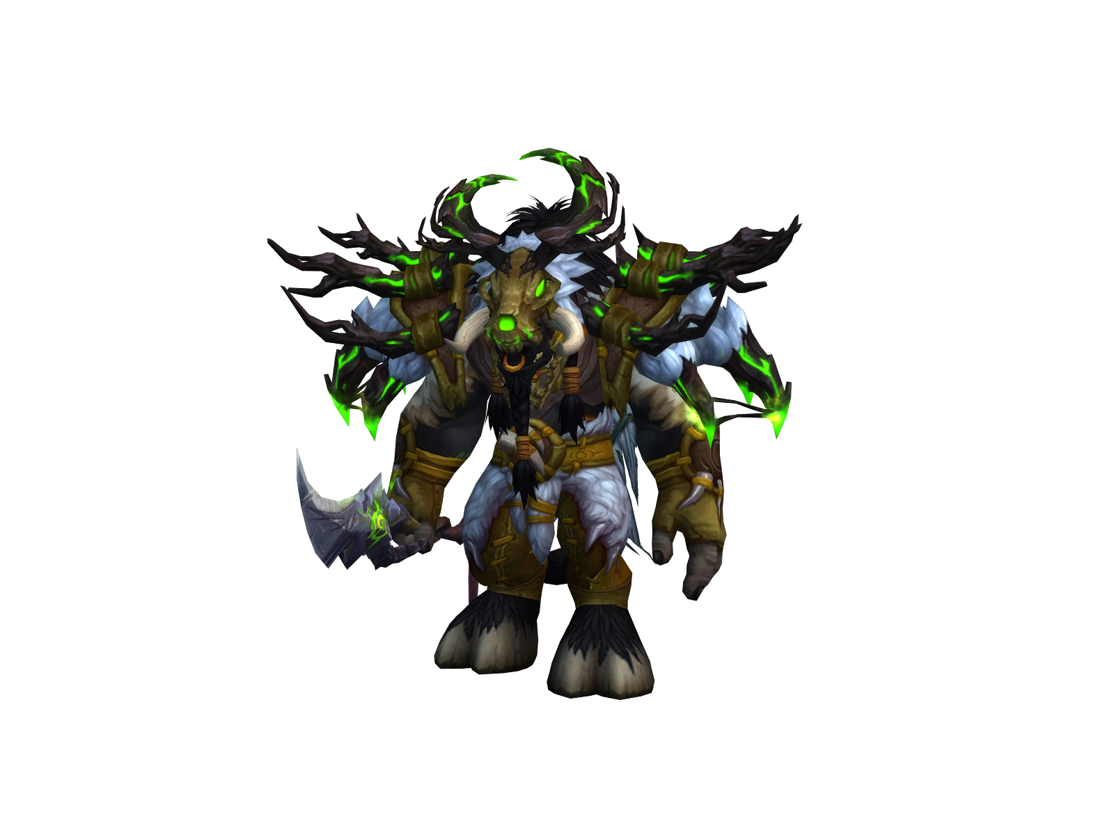 Ysmair 3D character render