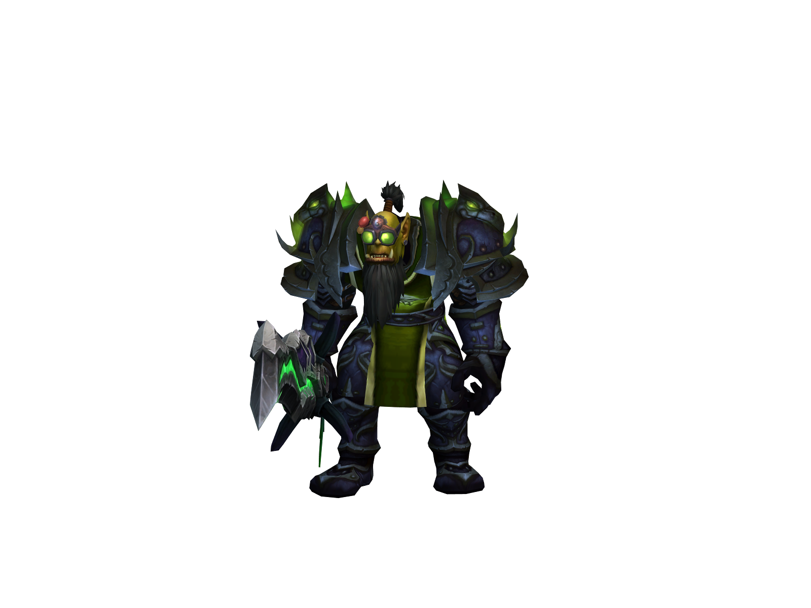 Exchr 3D character render