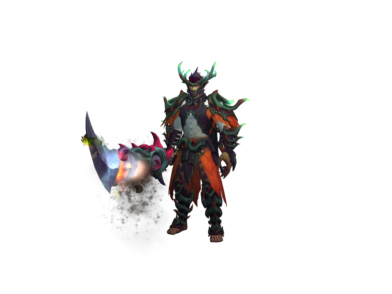 Achyo 3D character render
