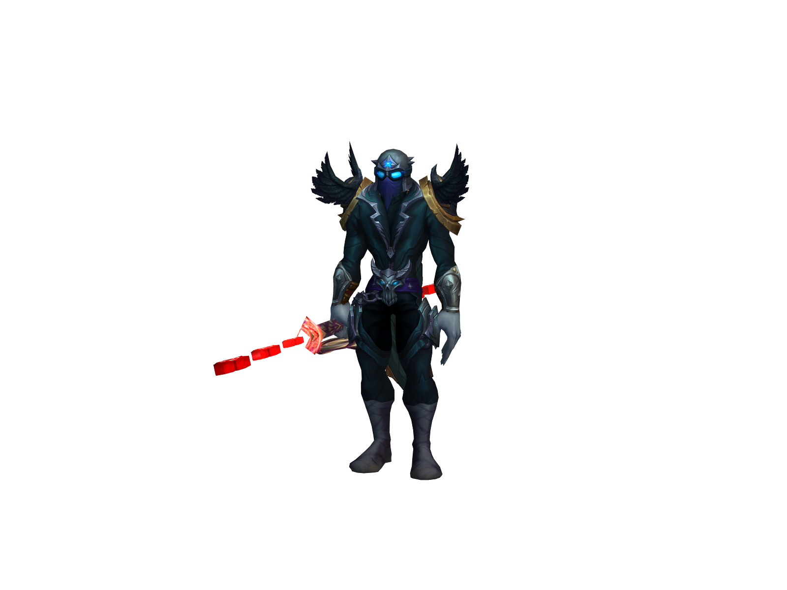 Warpig 3D character render