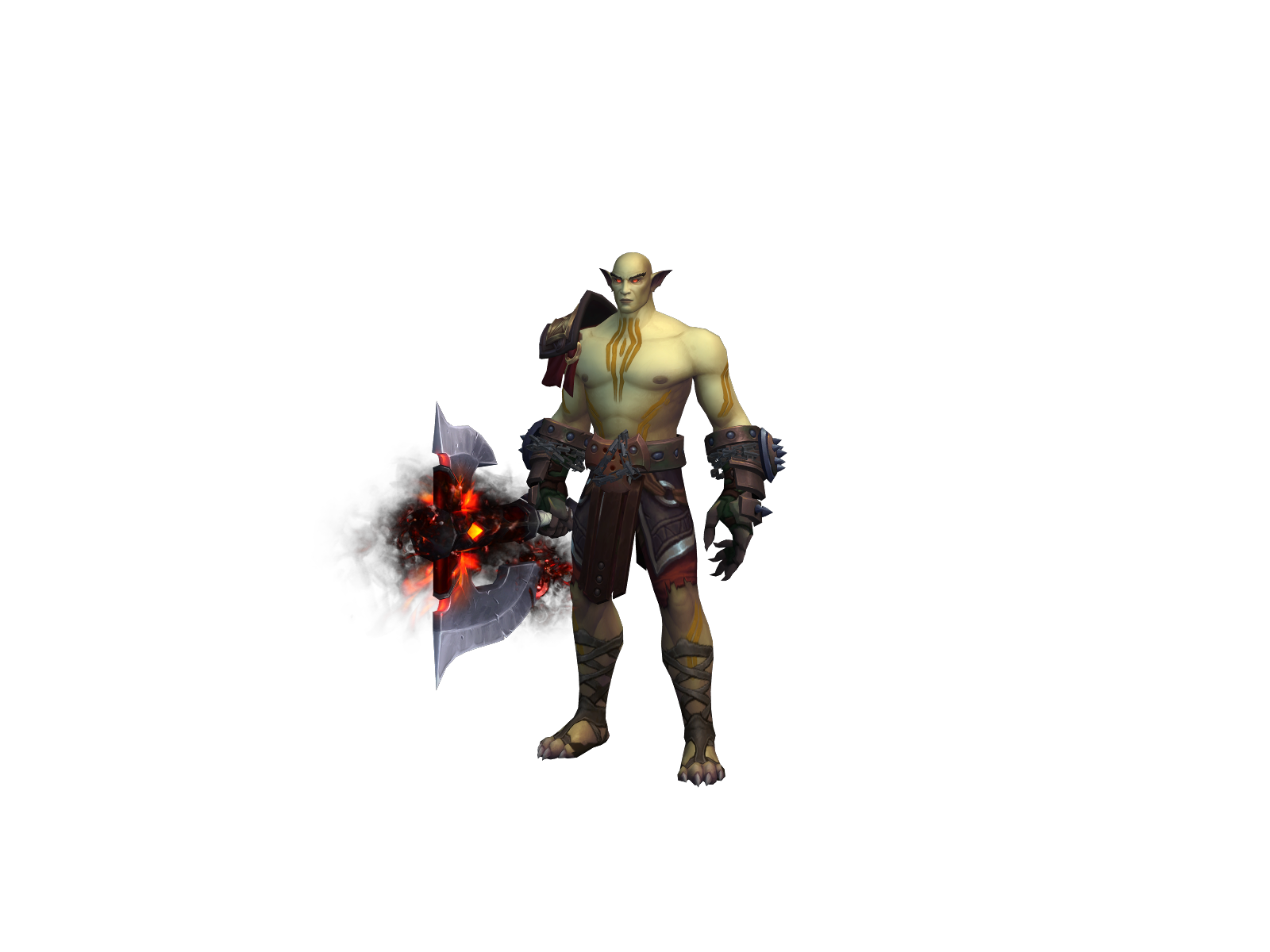Kratosz 3D character render