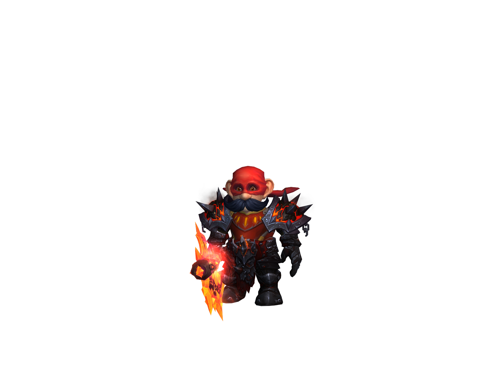 Gnomcharger 3D character render