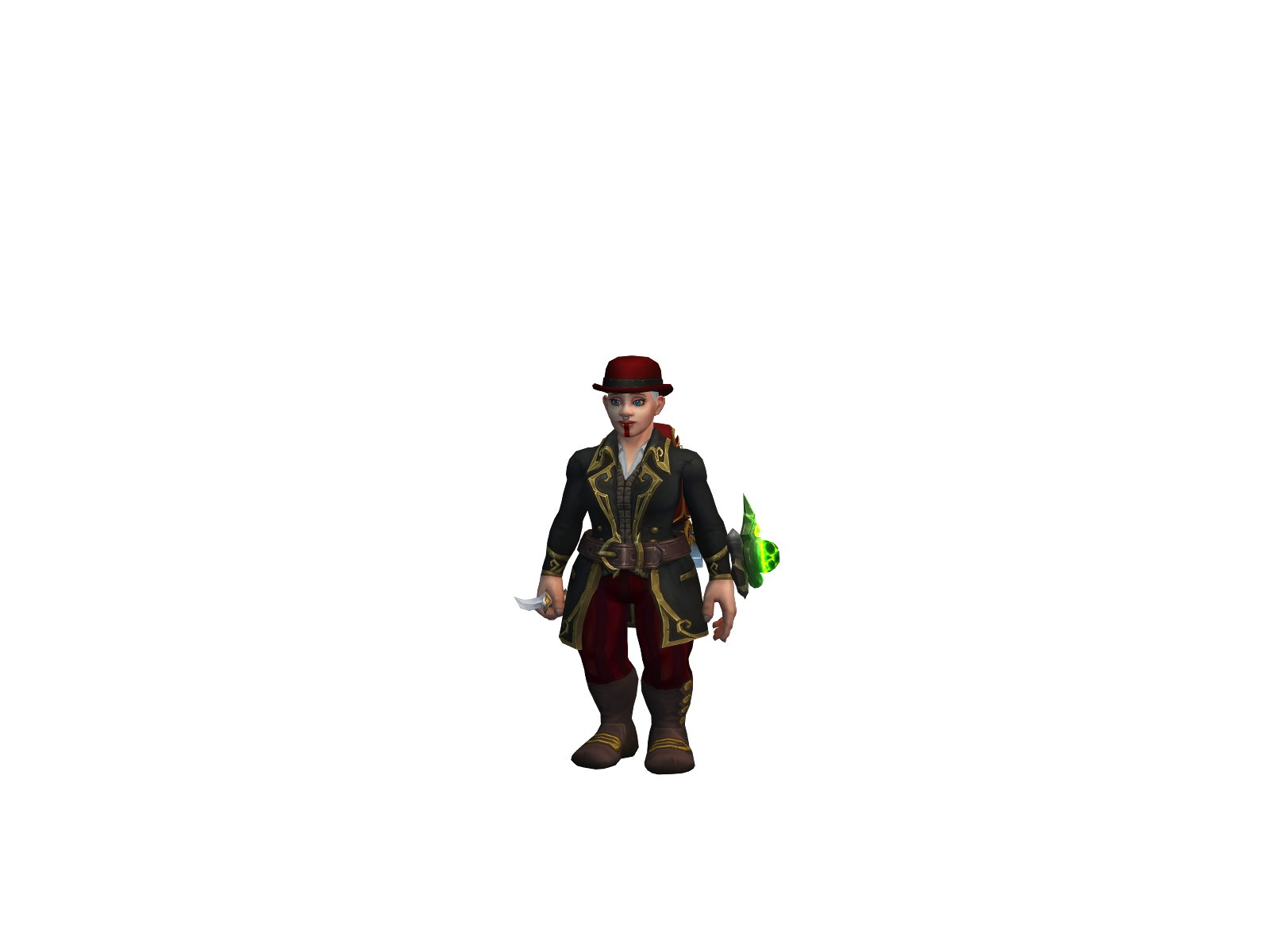Manusignis 3D character render