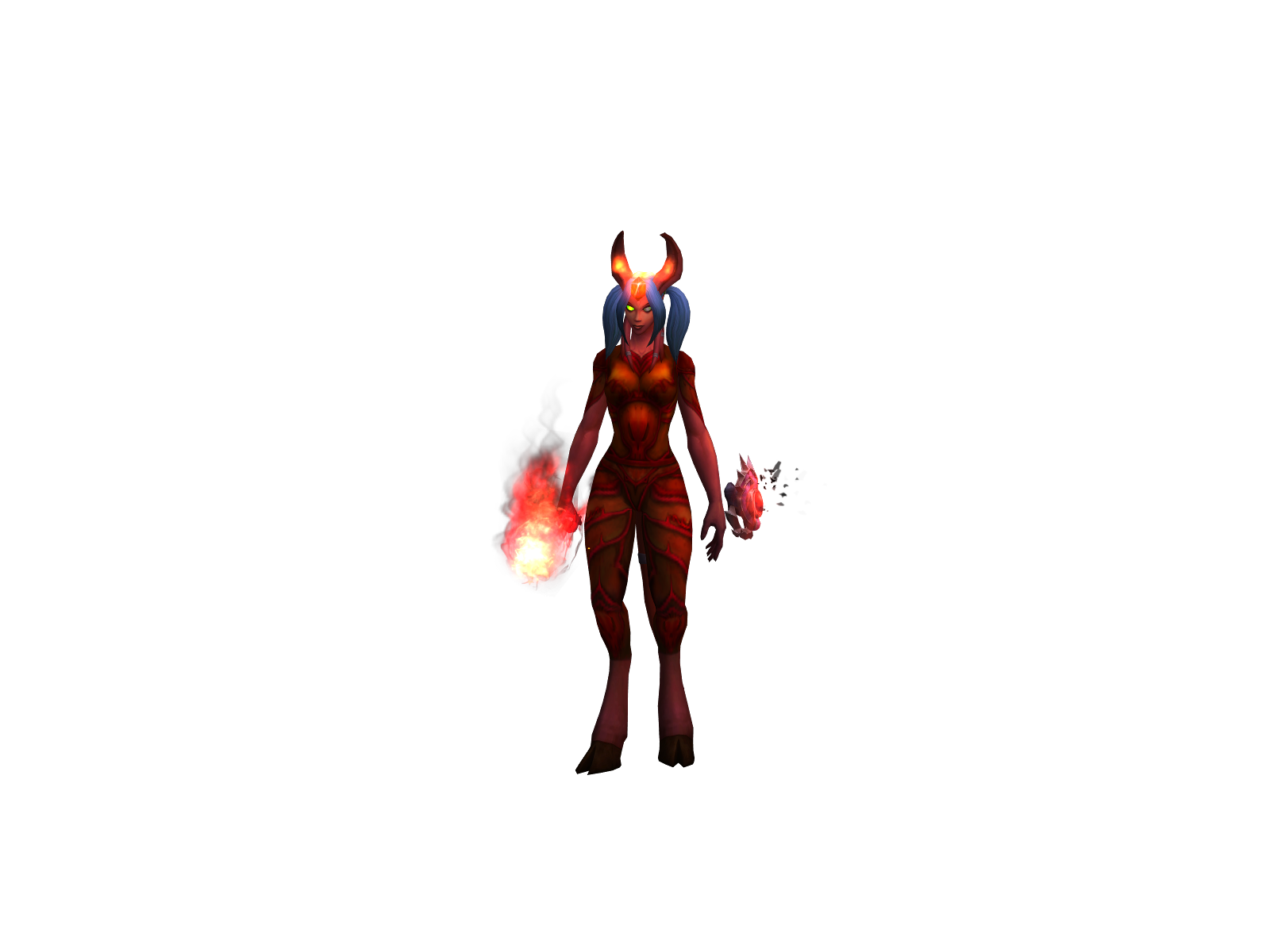 Orthorexis 3D character render