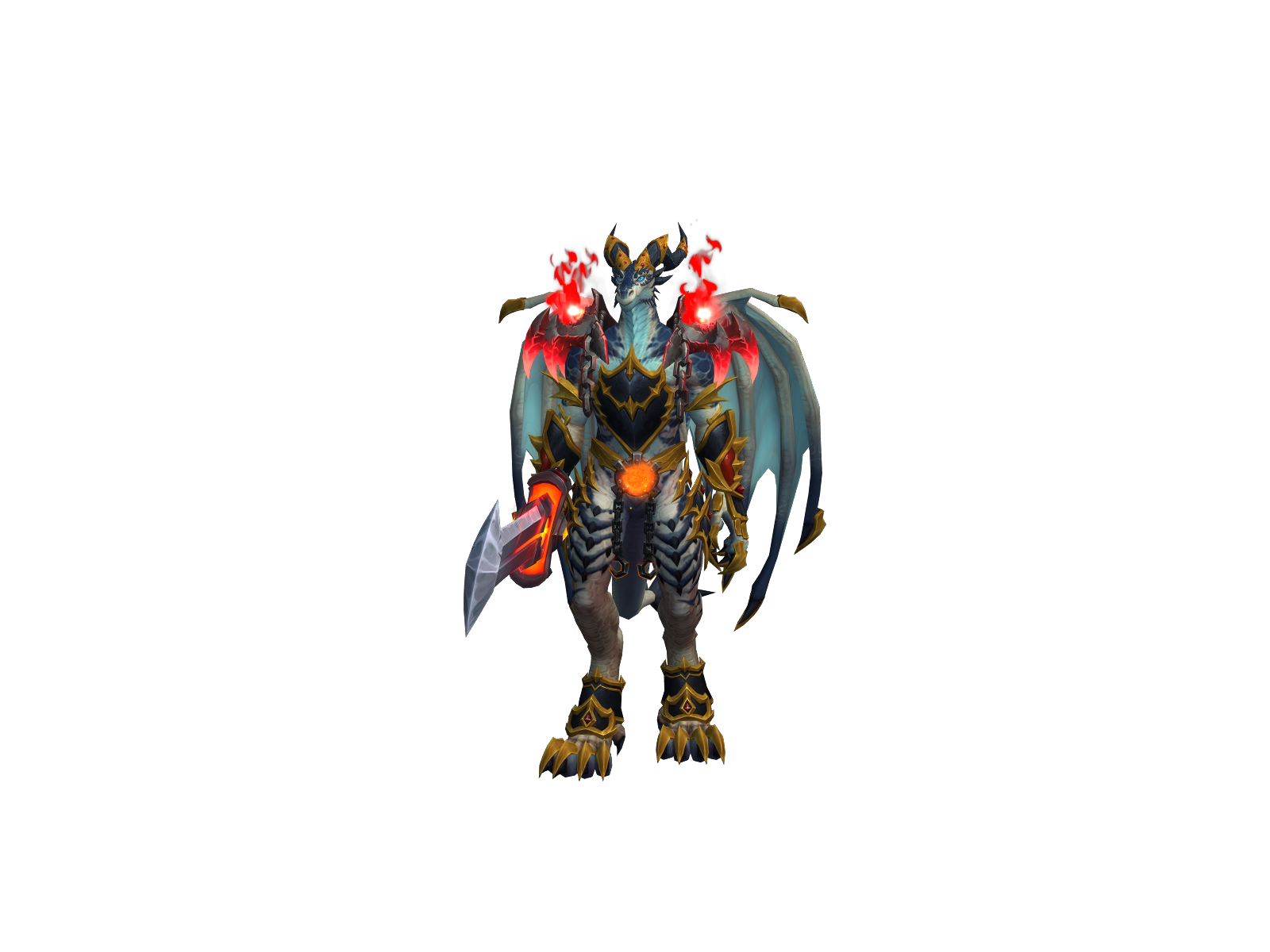 Nofingiven 3D character render