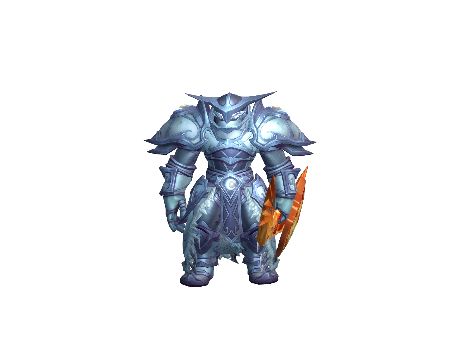 Arythas 3D character render
