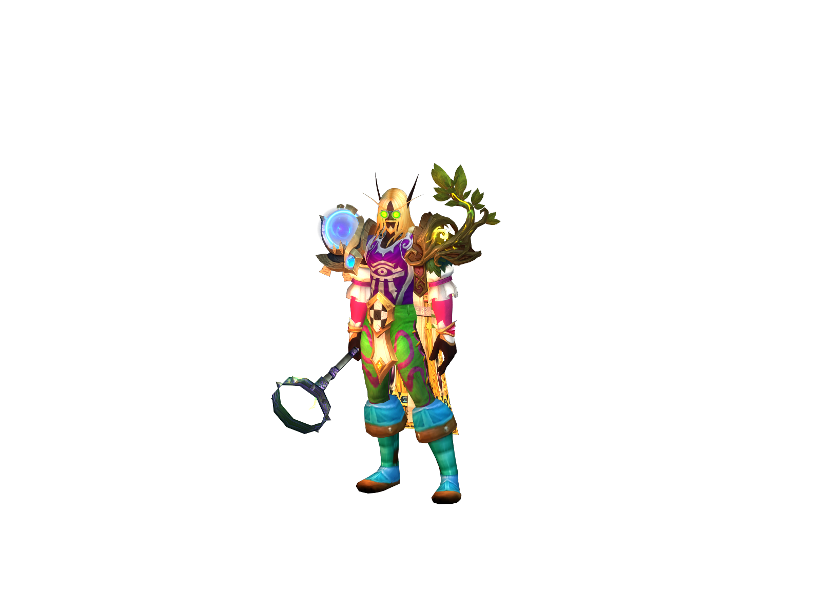 Oo 3D character render