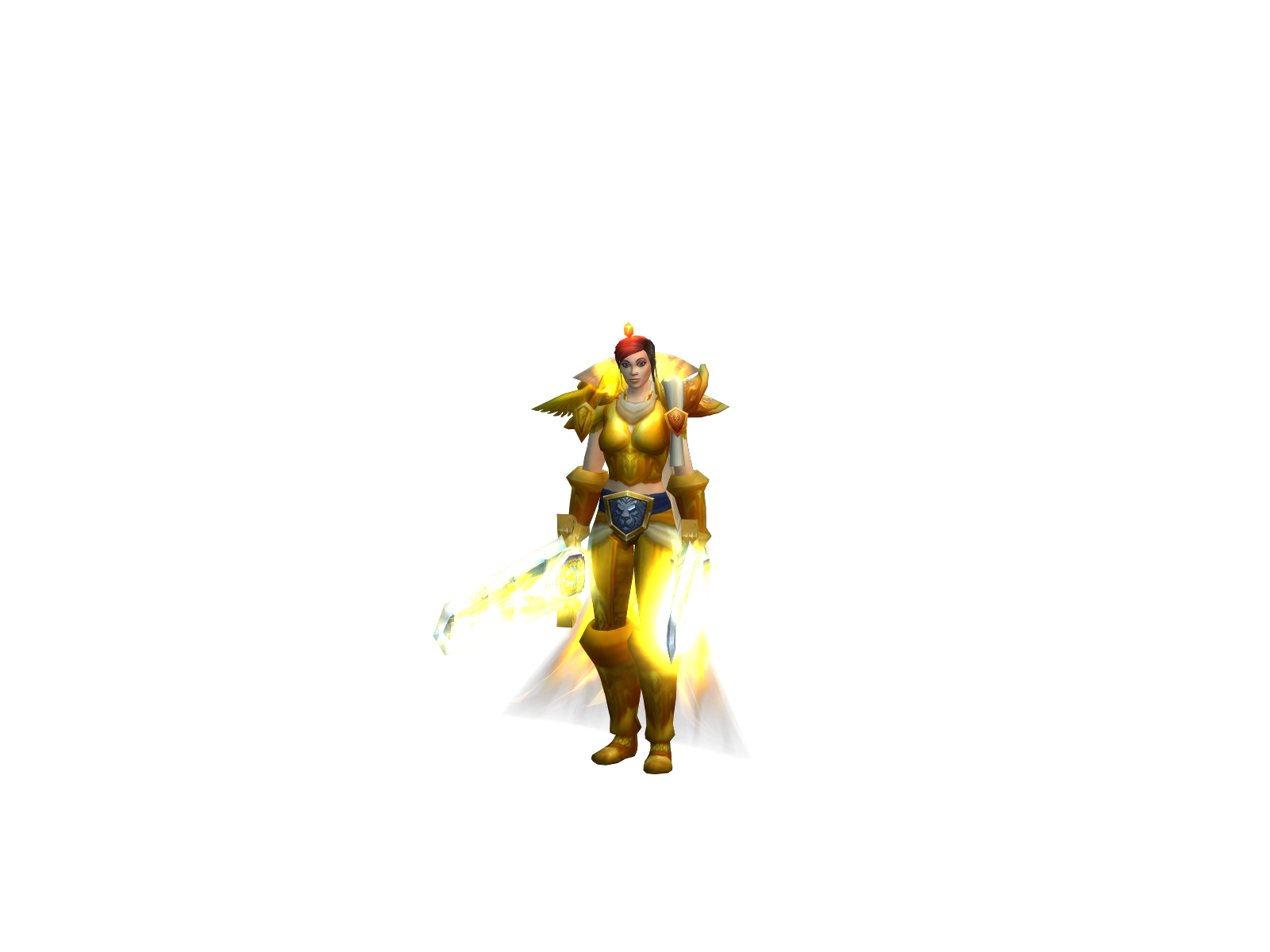 Ðomina 3D character render