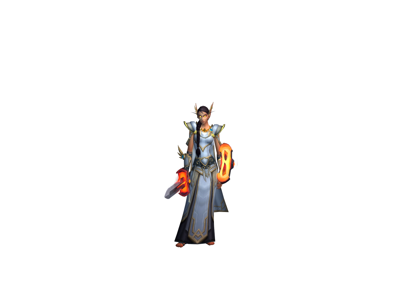 Moniika 3D character render