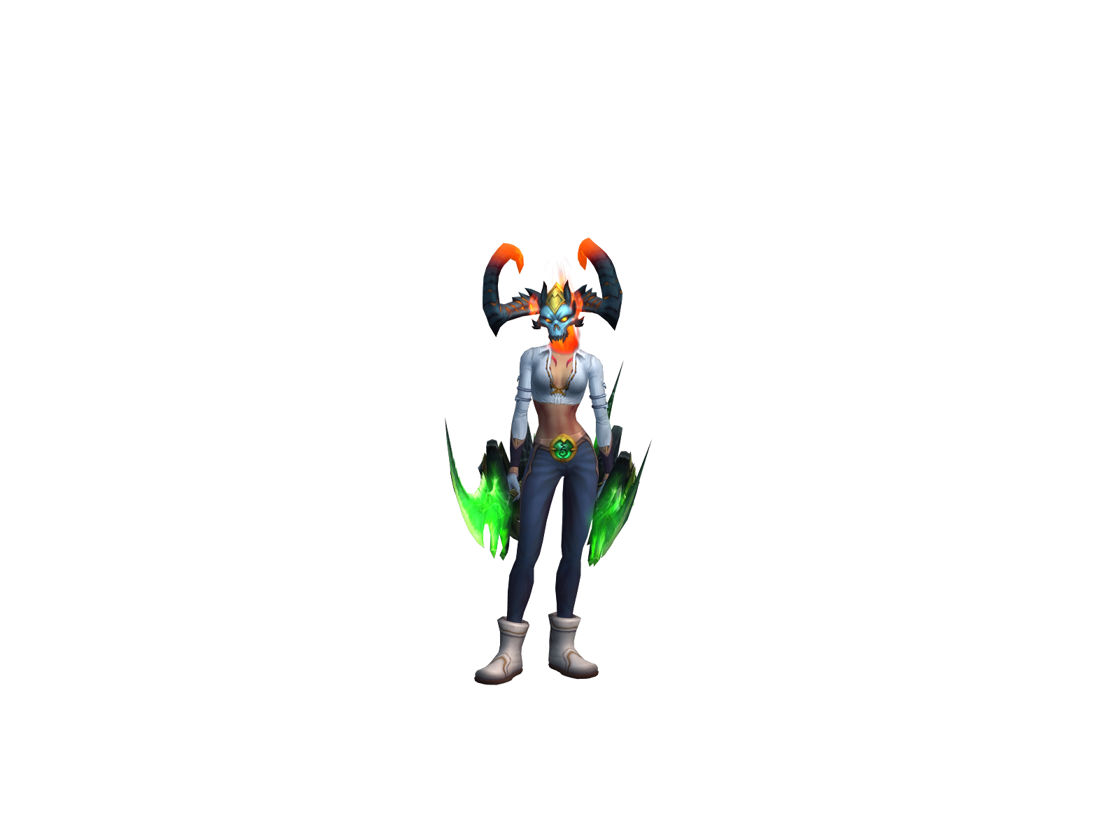 Sylv 3D character render