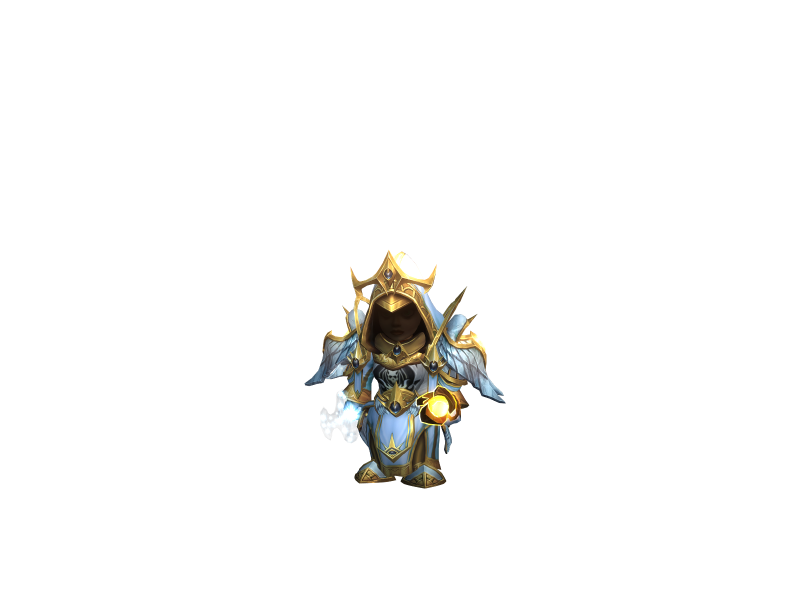 Ronexpriest 3D character render