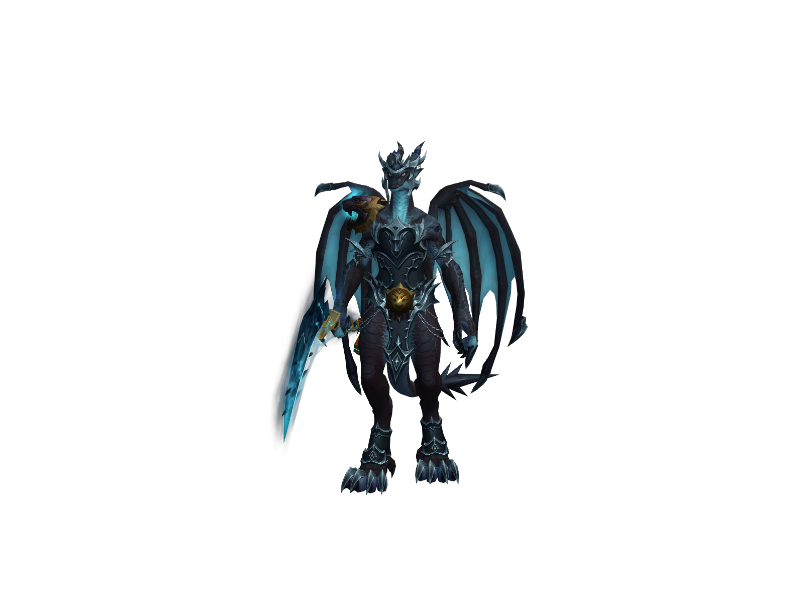 Dvigwoker 3D character render