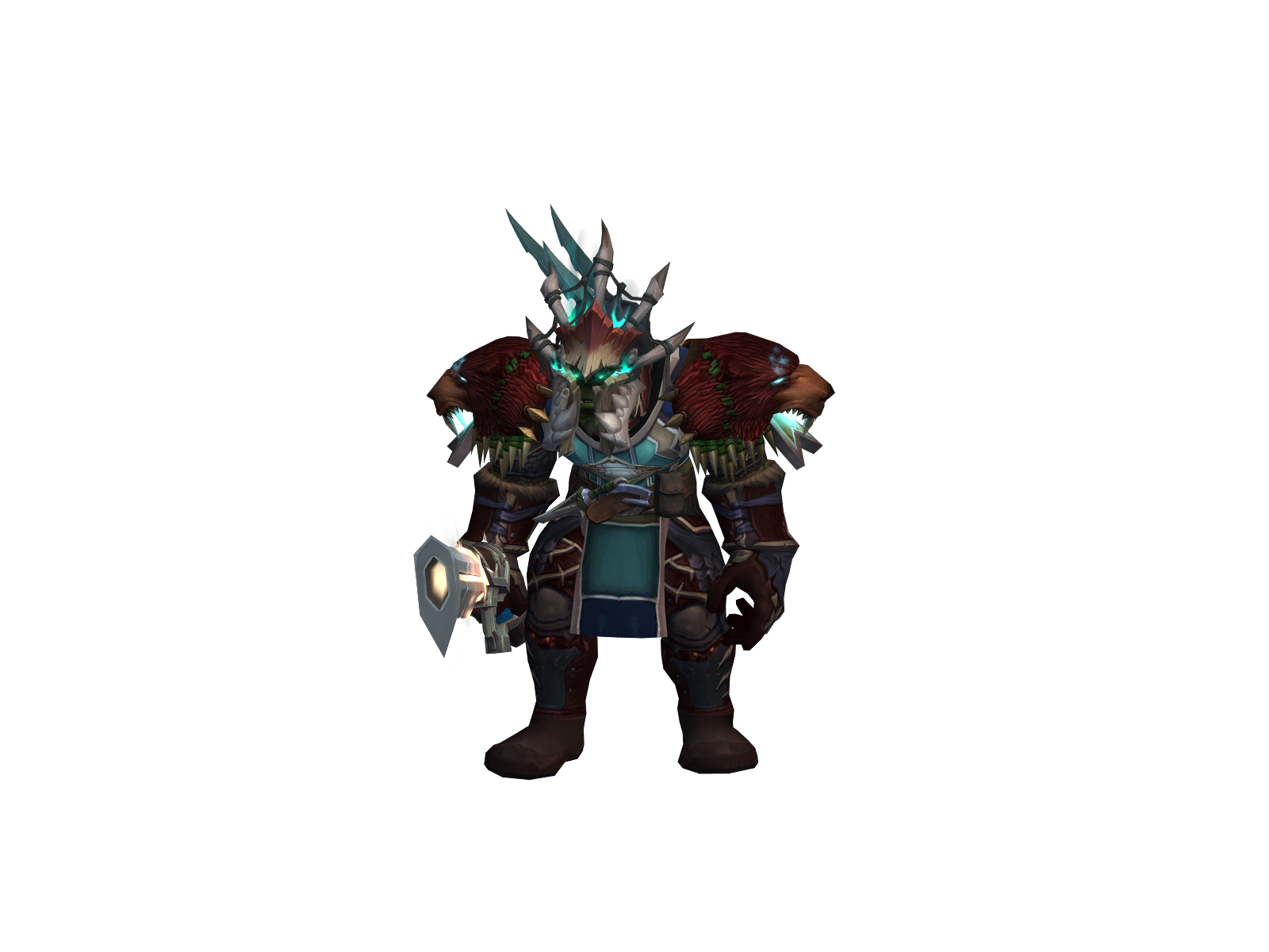 Guillaume 3D character render