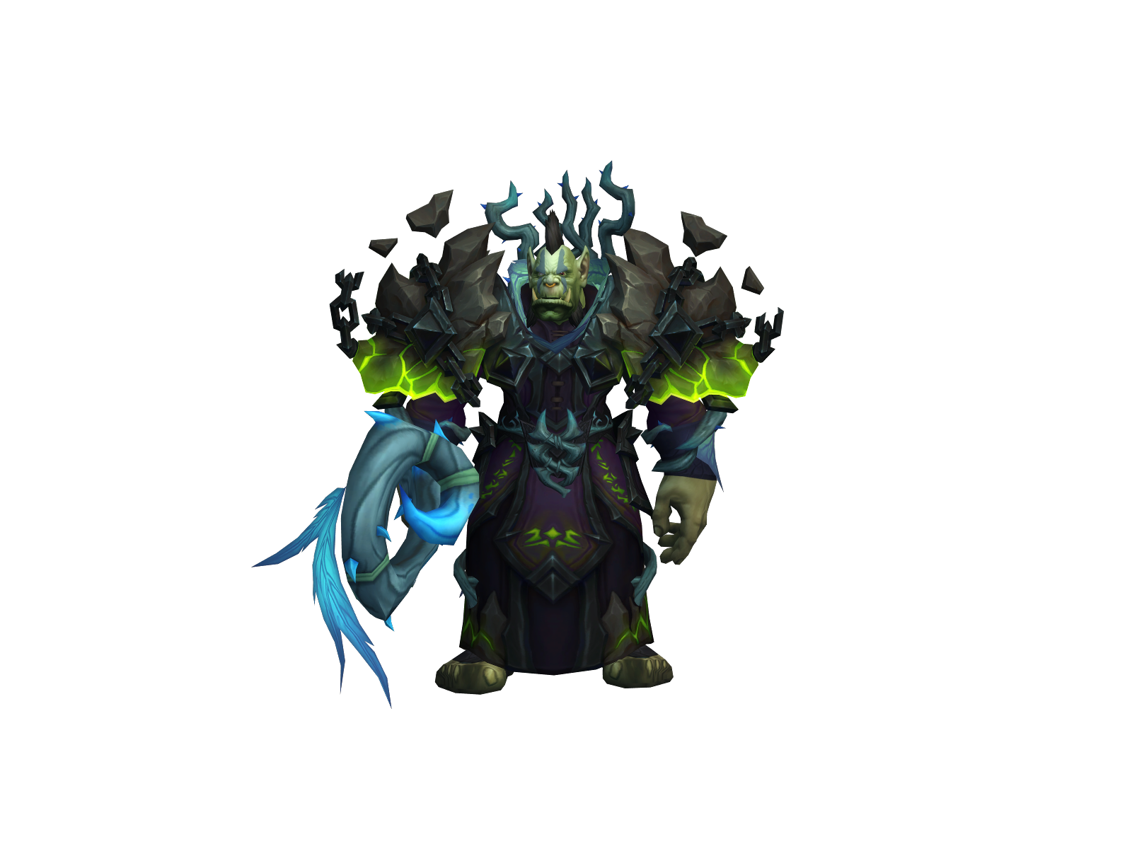 Wewondak 3D character render