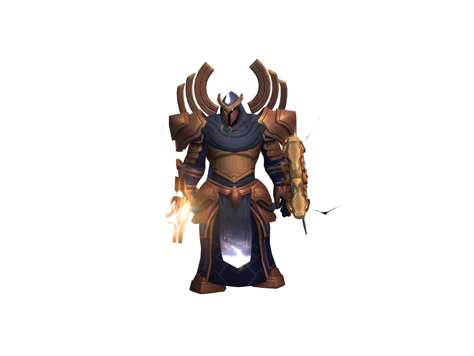 Ultriel 3D character render