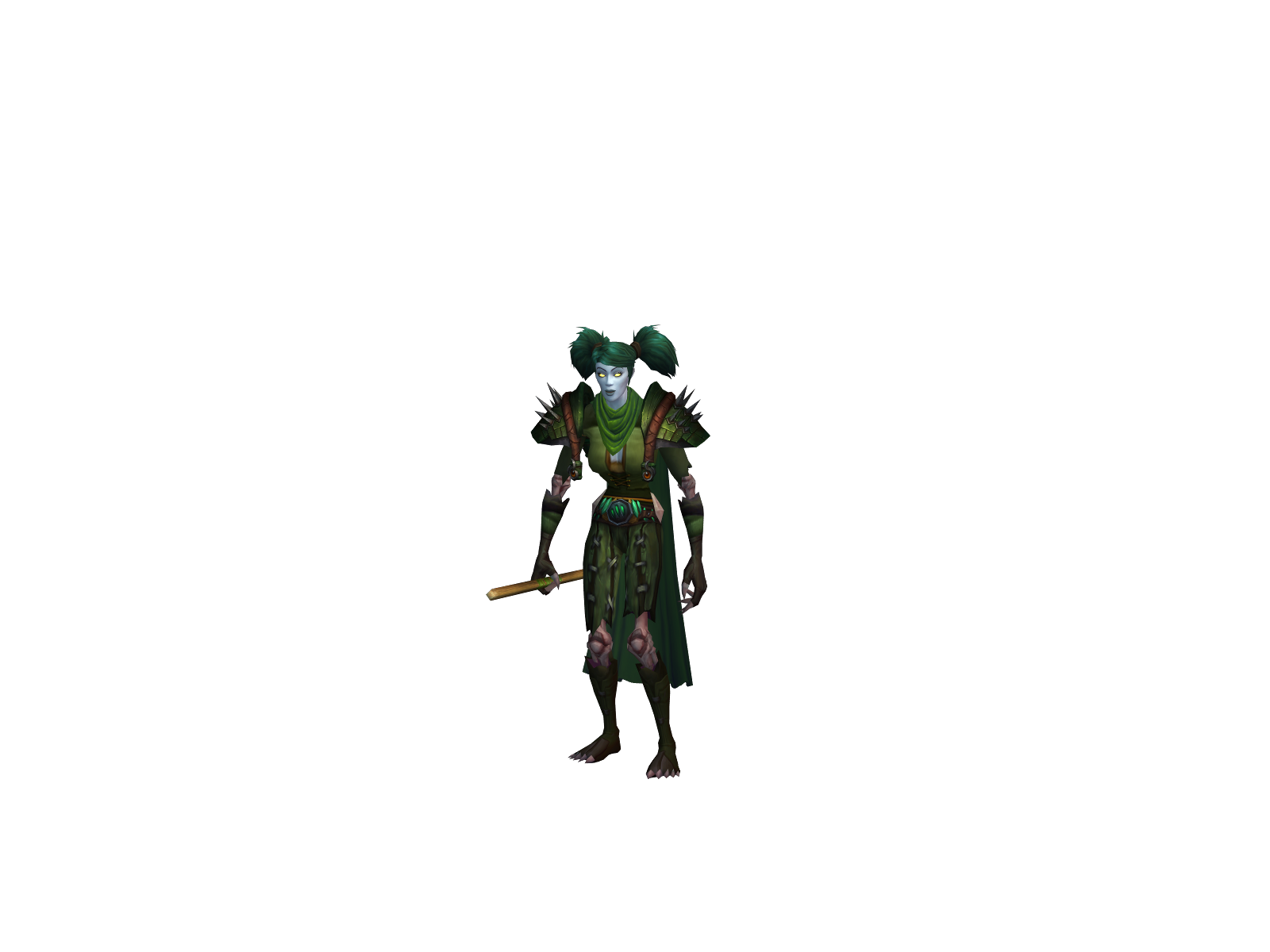 Pekloxicht 3D character render