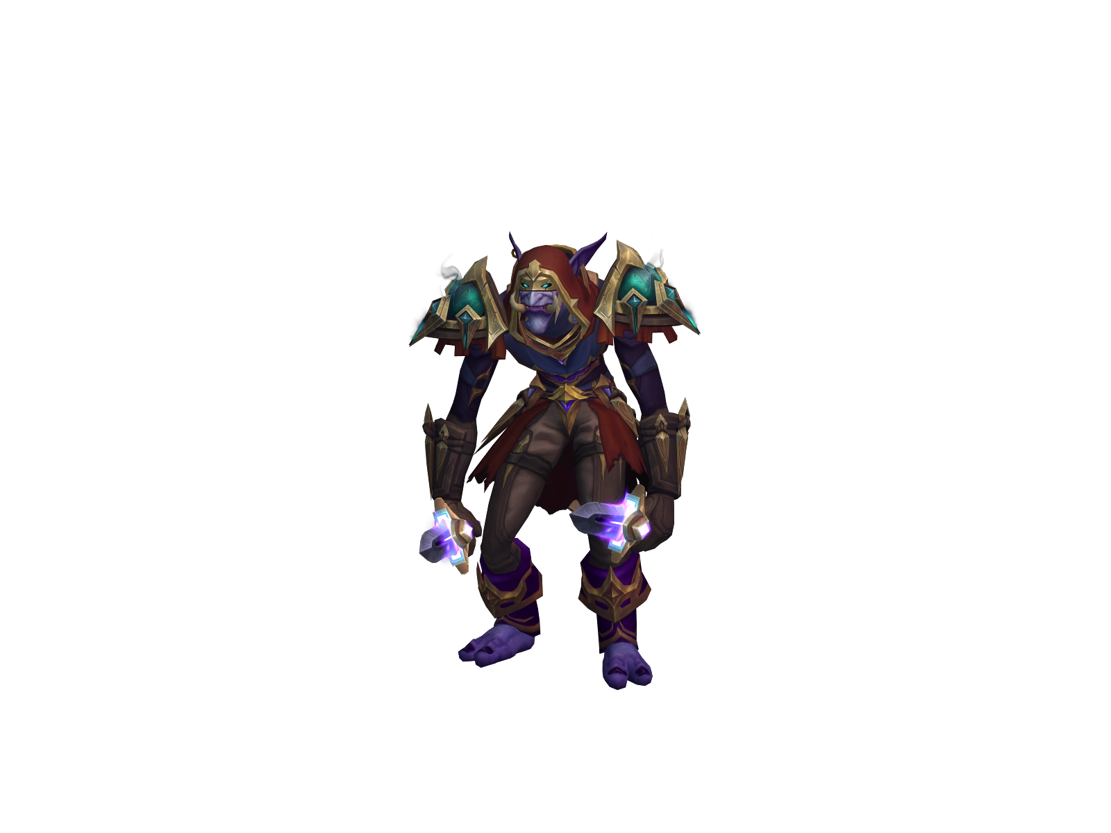 Netreba 3D character render
