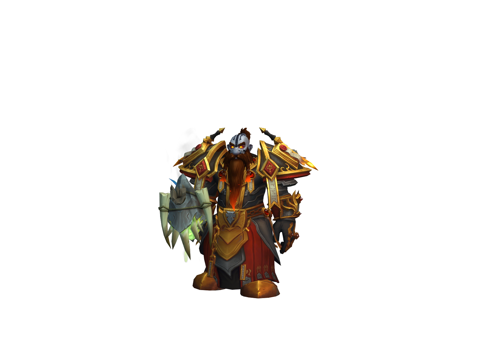 Bhaldal 3D character render