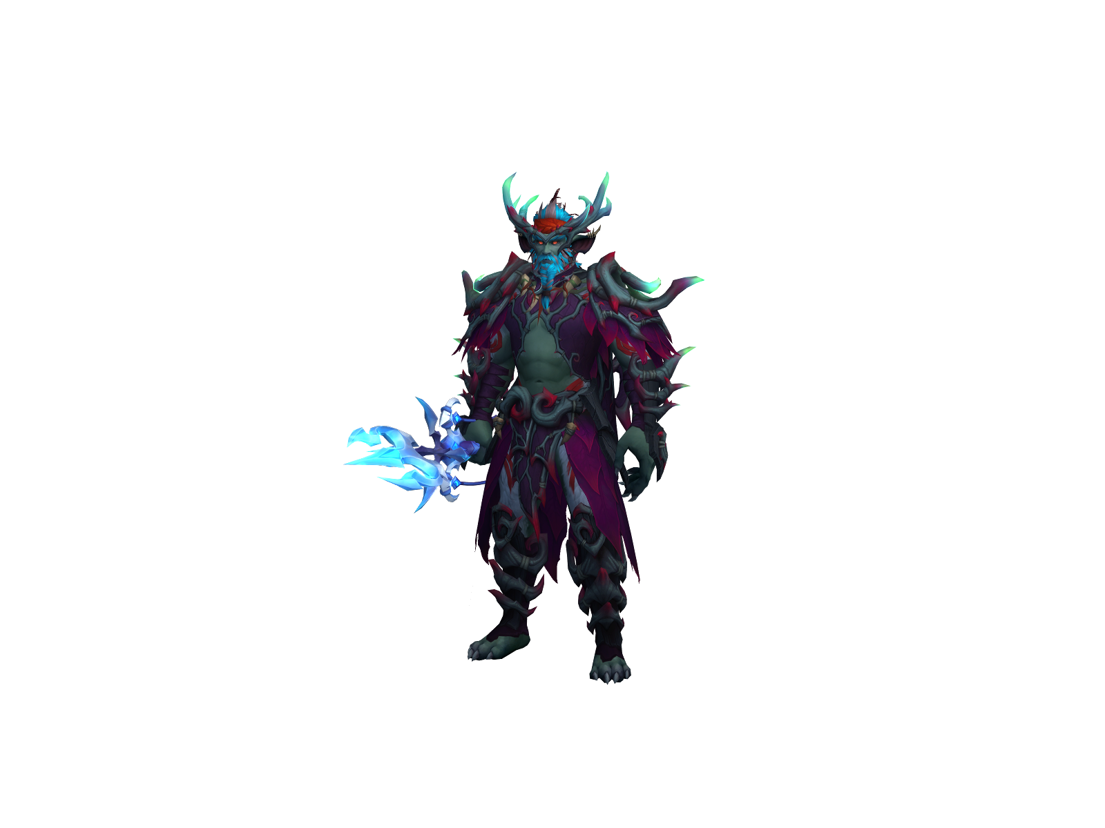 Mastodonn 3D character render