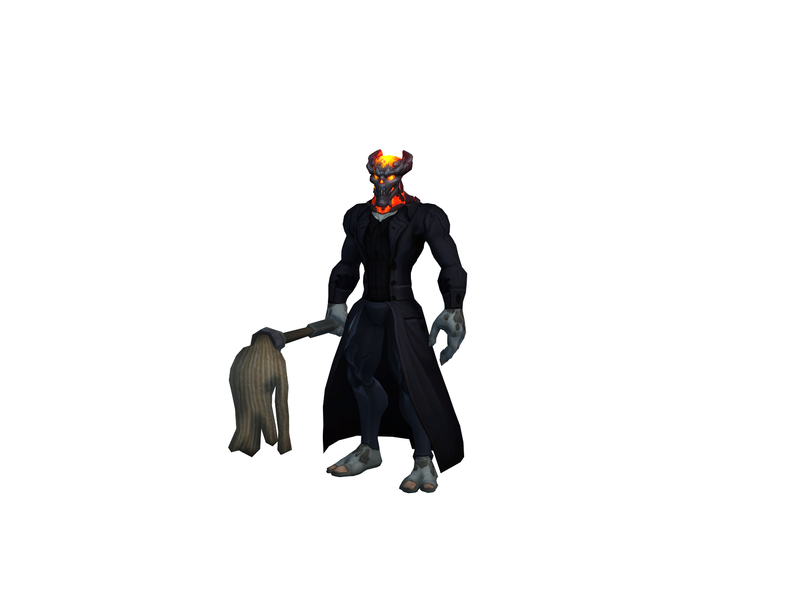 Dedicated 3D character render