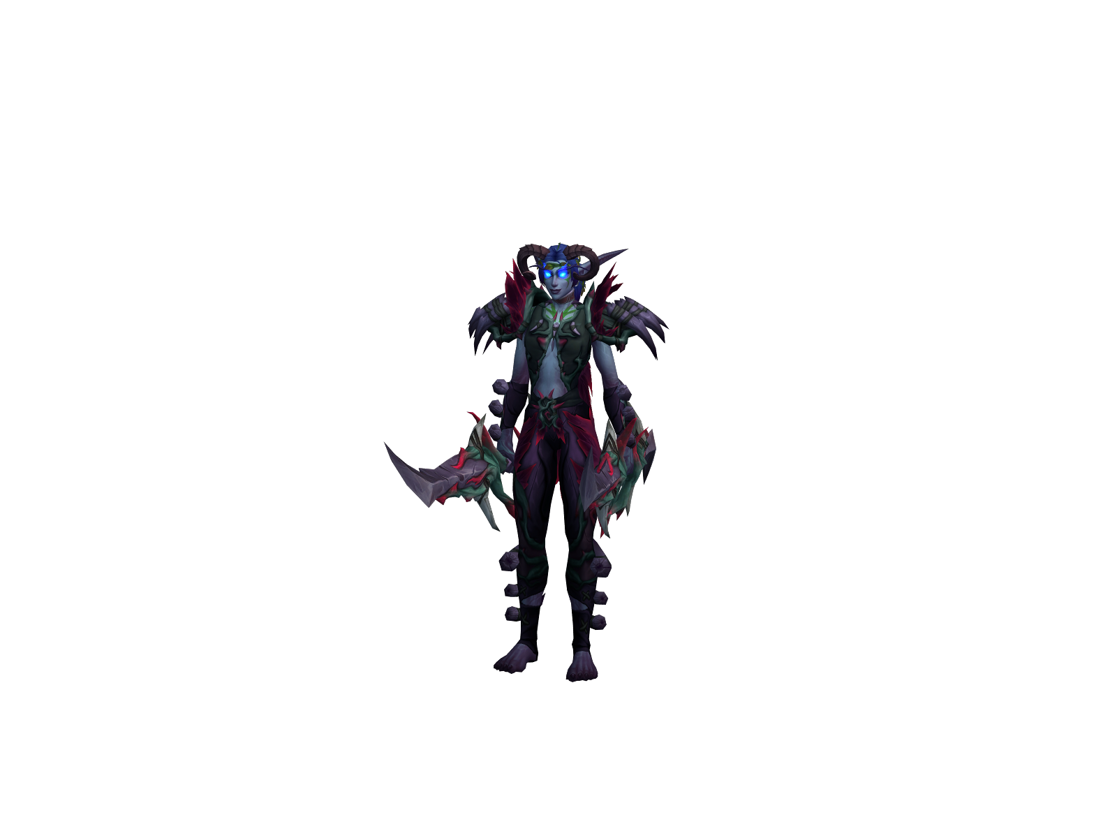 Boryvlokalu 3D character render