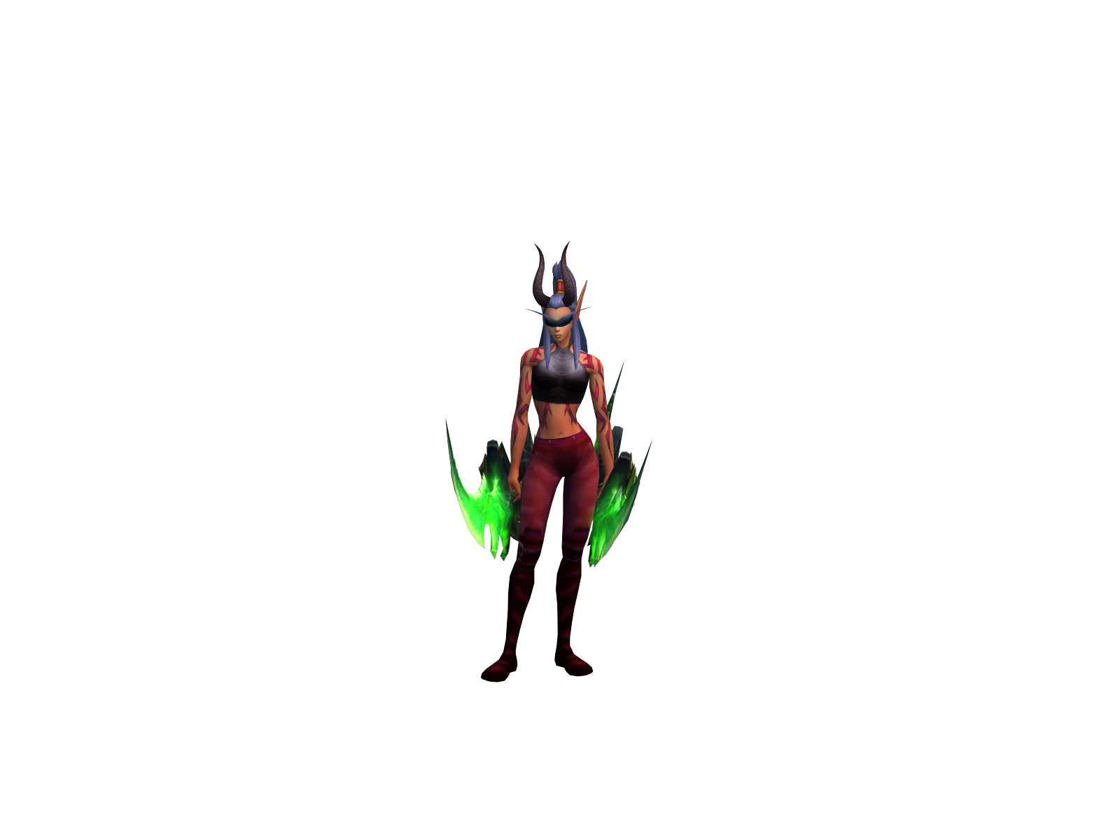 Yugsiturath 3D character render