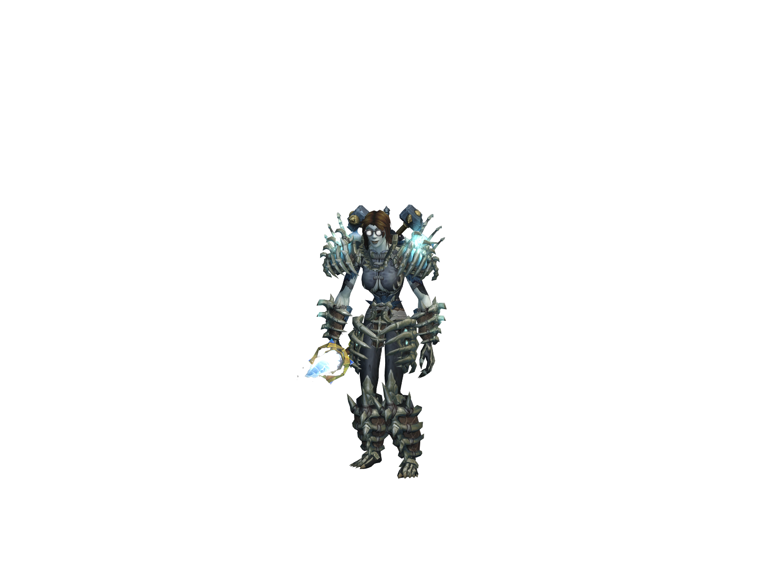 Garedena 3D character render