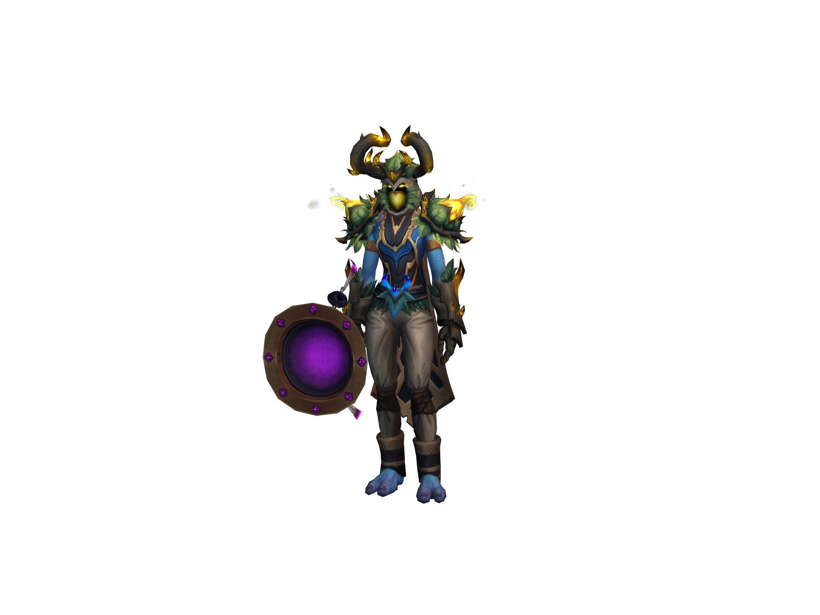 Ninkýý 3D character render