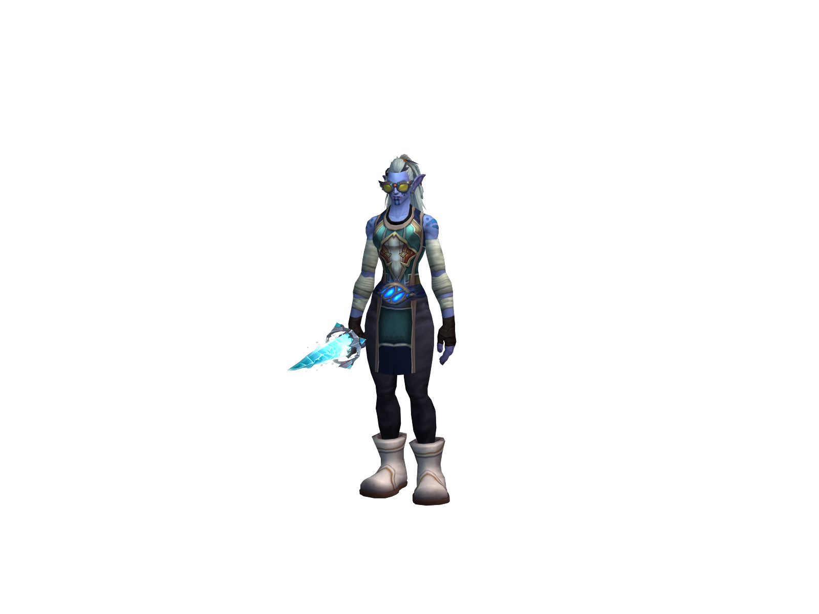 Francheza 3D character render
