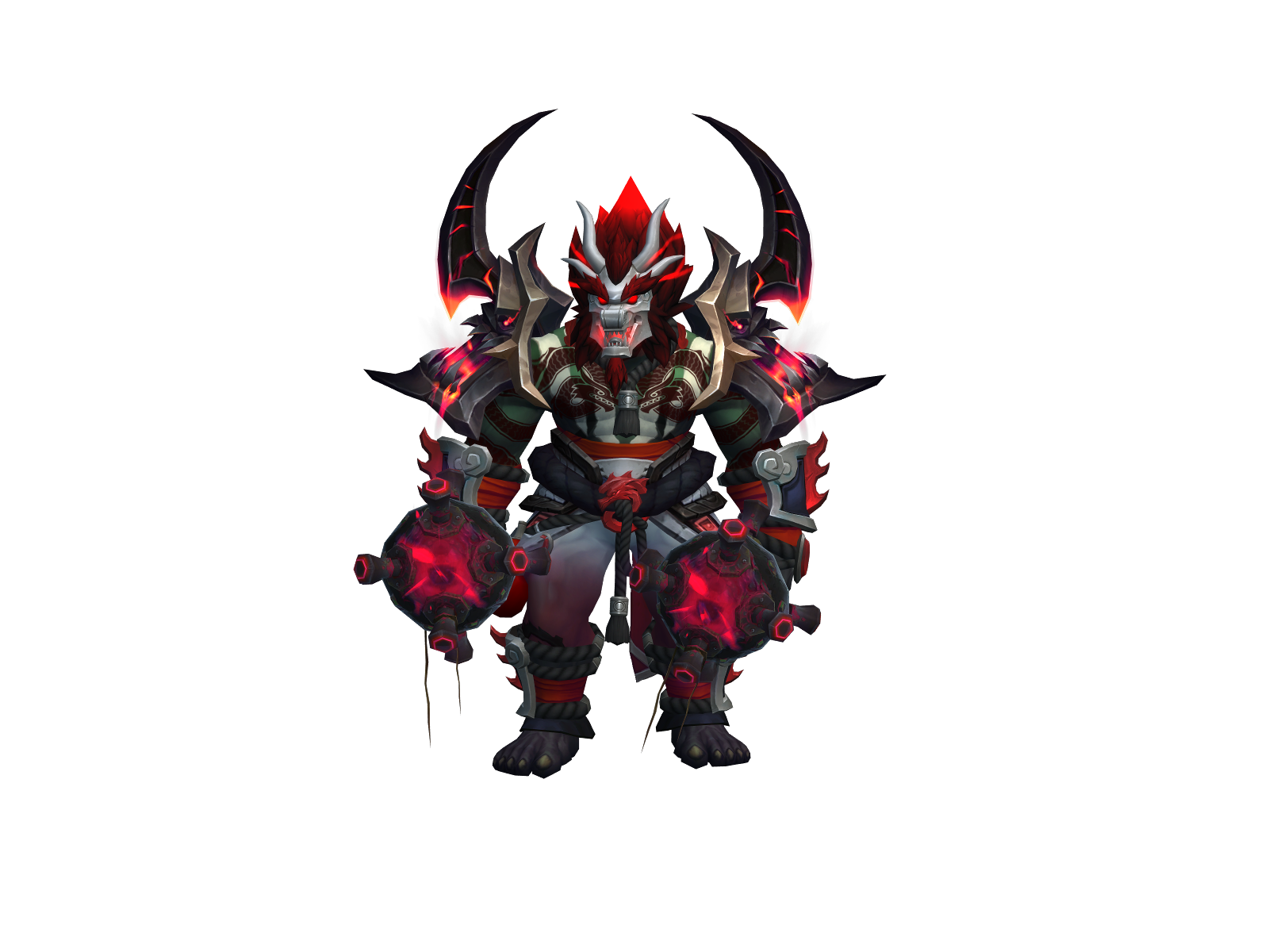 Shemok 3D character render