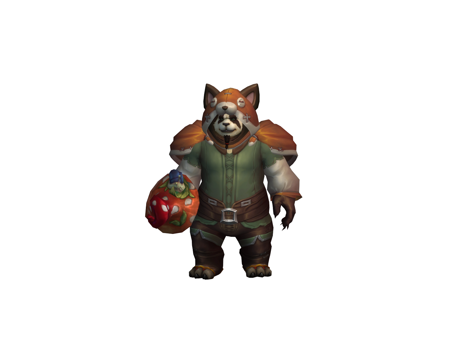 Ichthy 3D character render