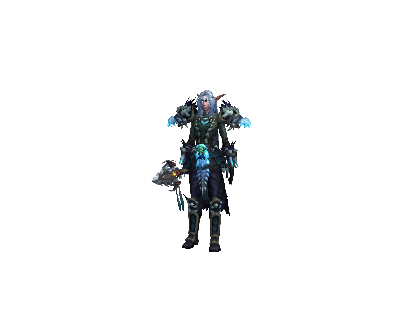 Natierka 3D character render