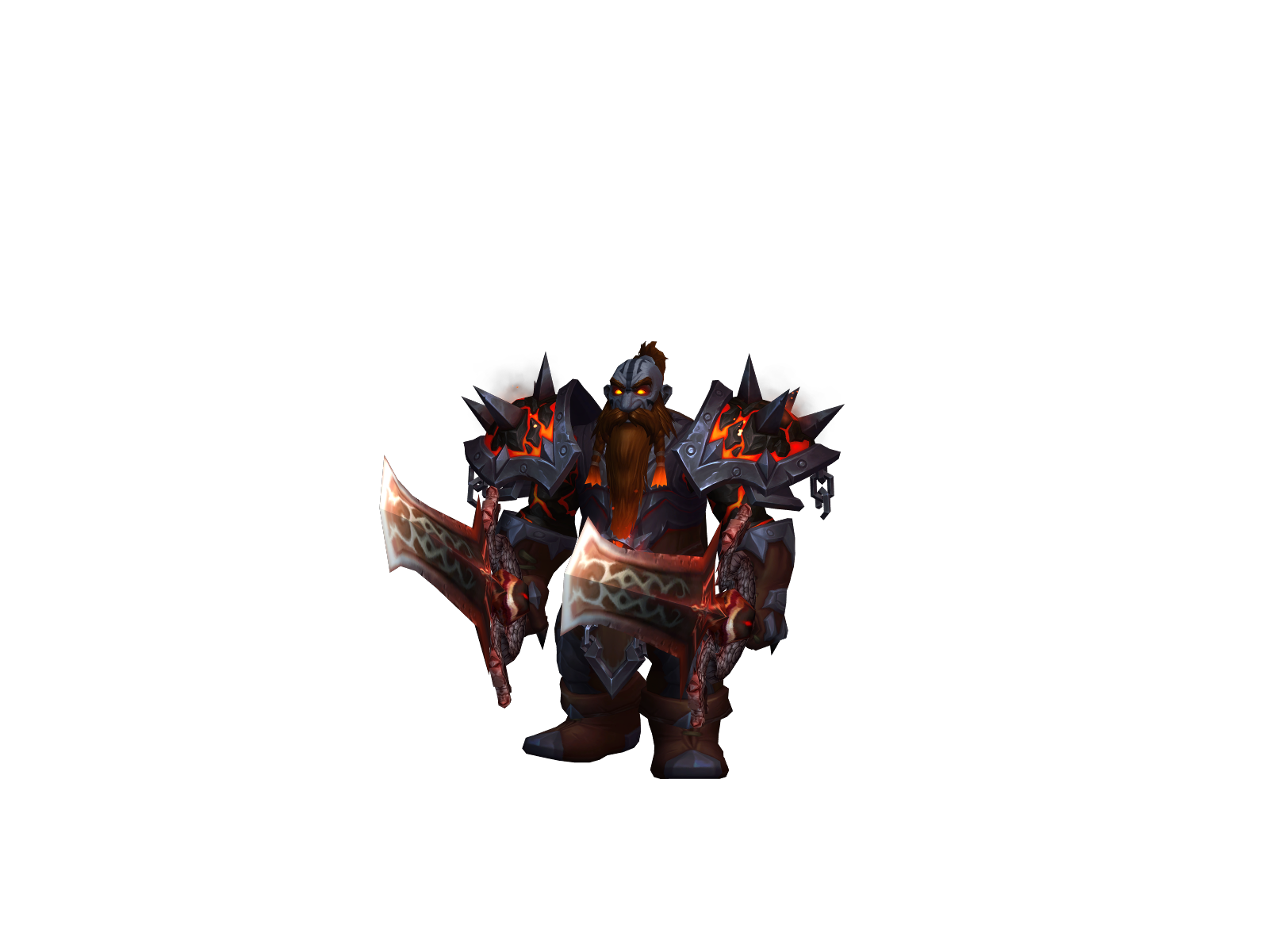 Furyflex 3D character render