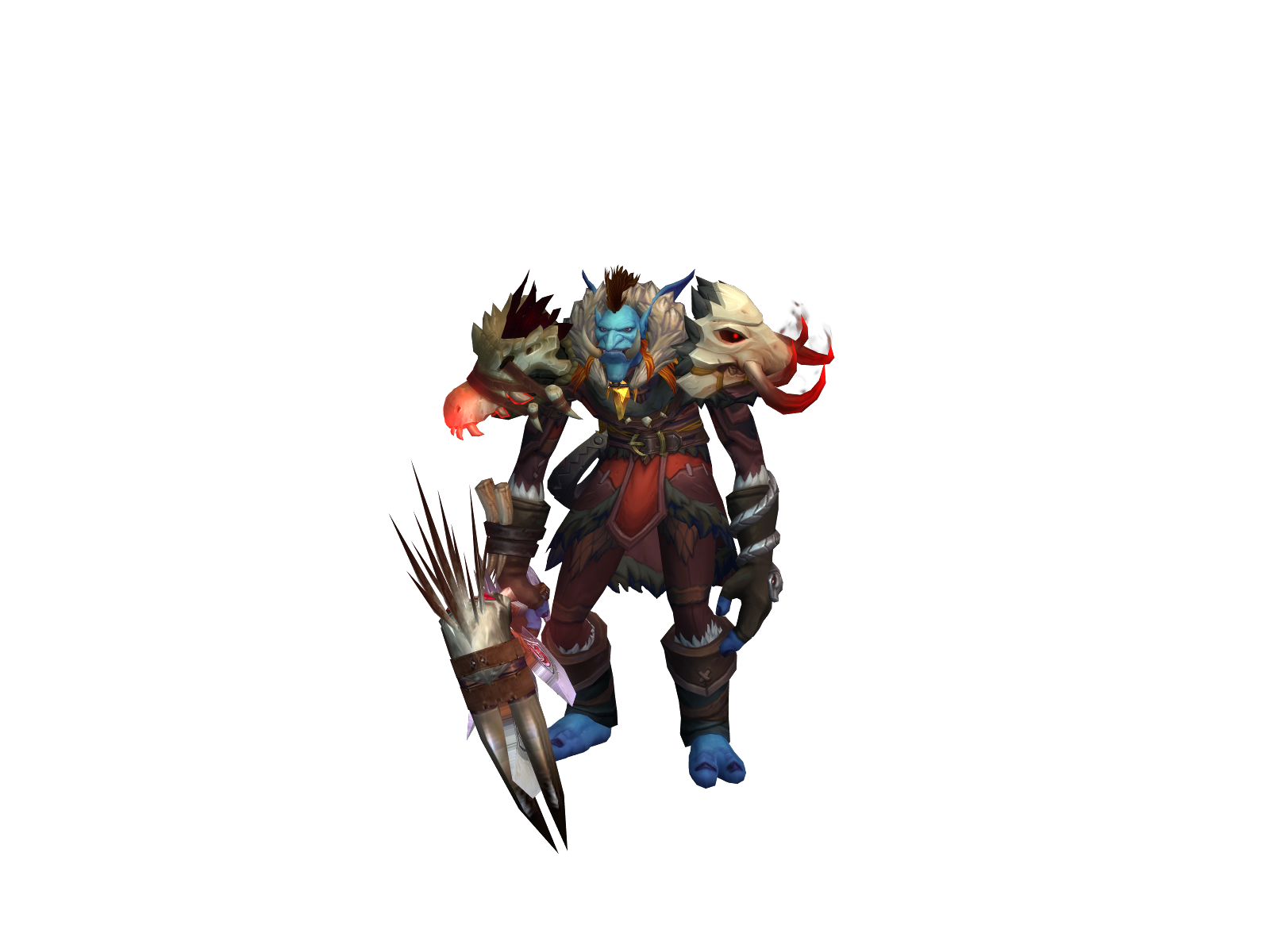 Zullbaljin 3D character render
