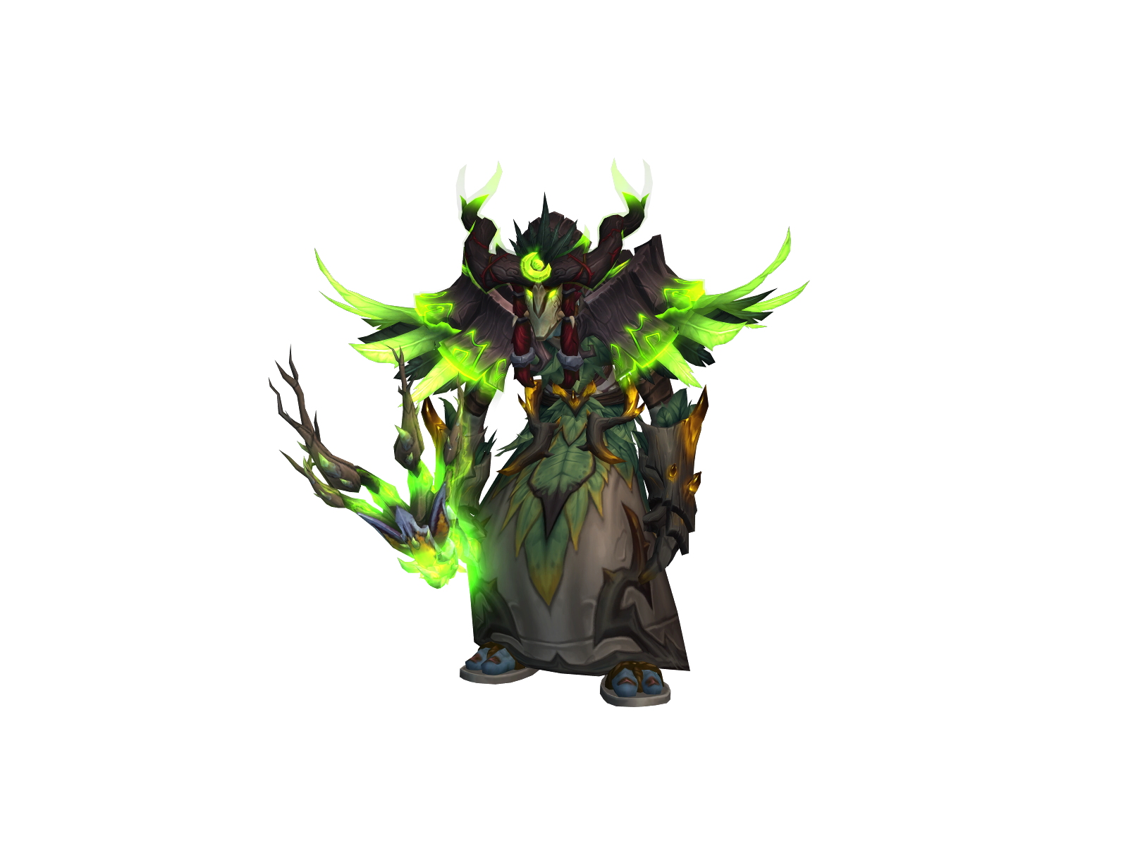 Yggdraszil 3D character render