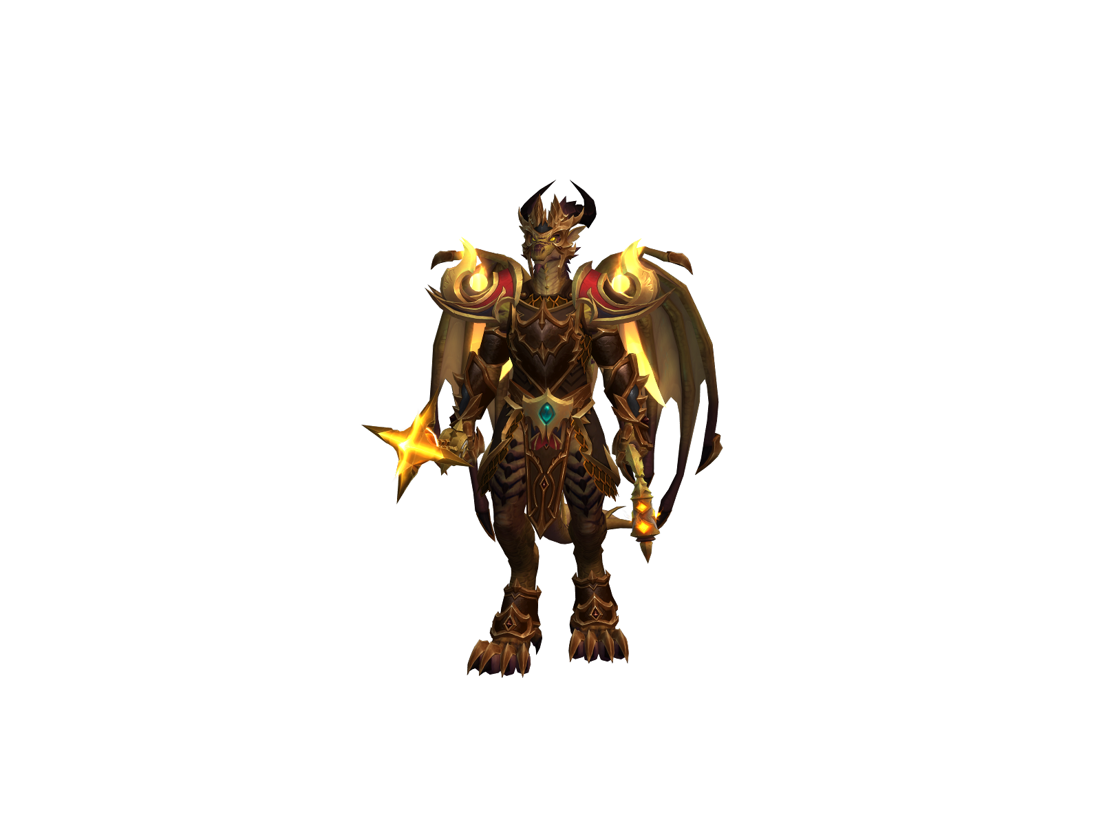 Goldens 3D character render