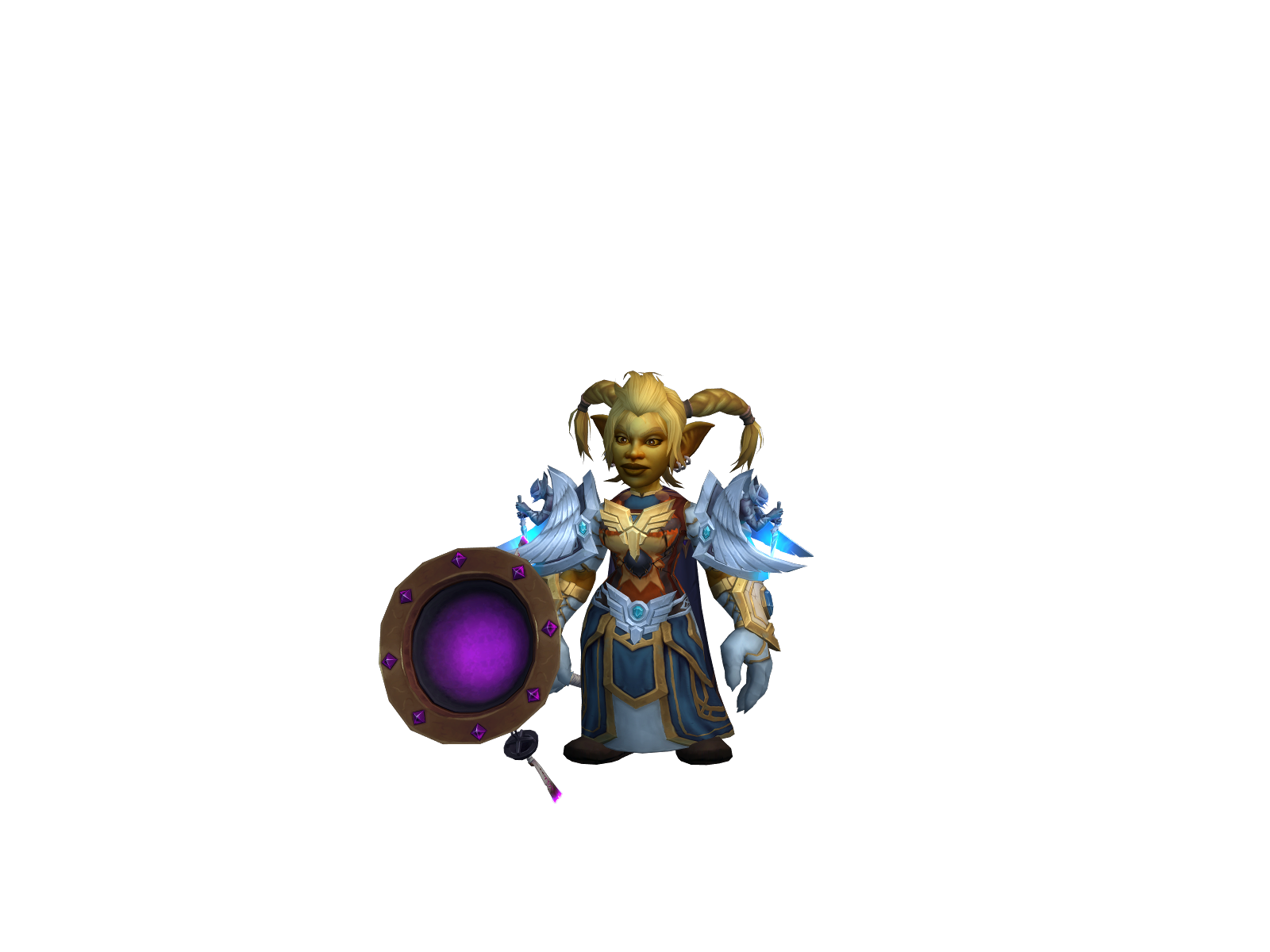 Myob 3D character render