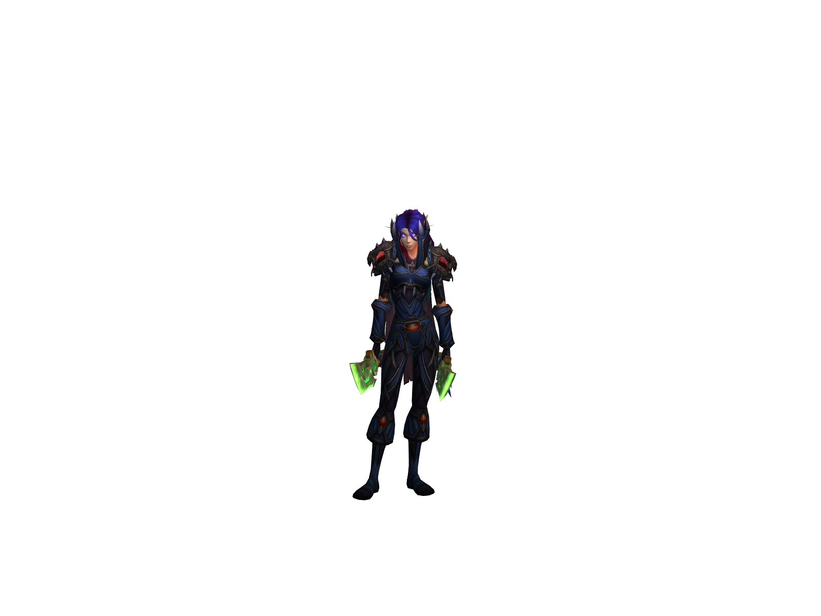 Seberh 3D character render