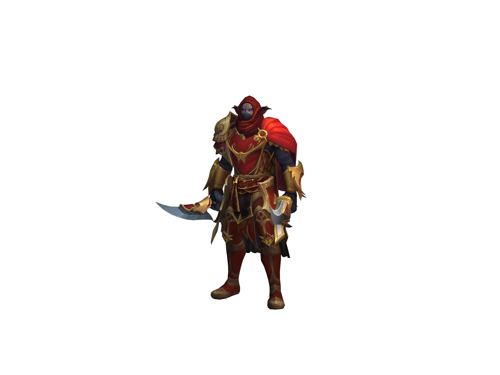 Manathas 3D character render